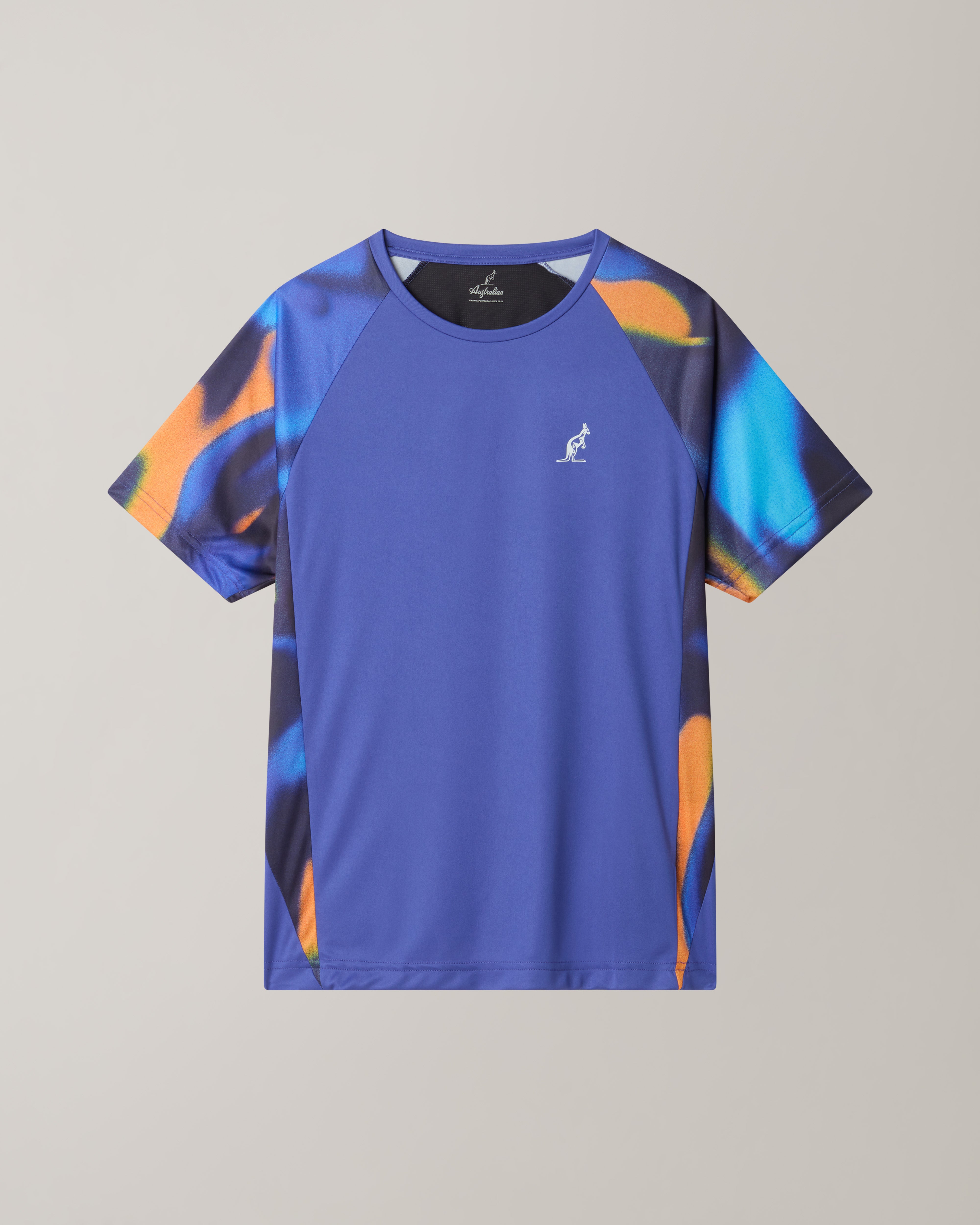 australian-avalon-t-shirt-tennis-tecnica-liberty-blu image 5