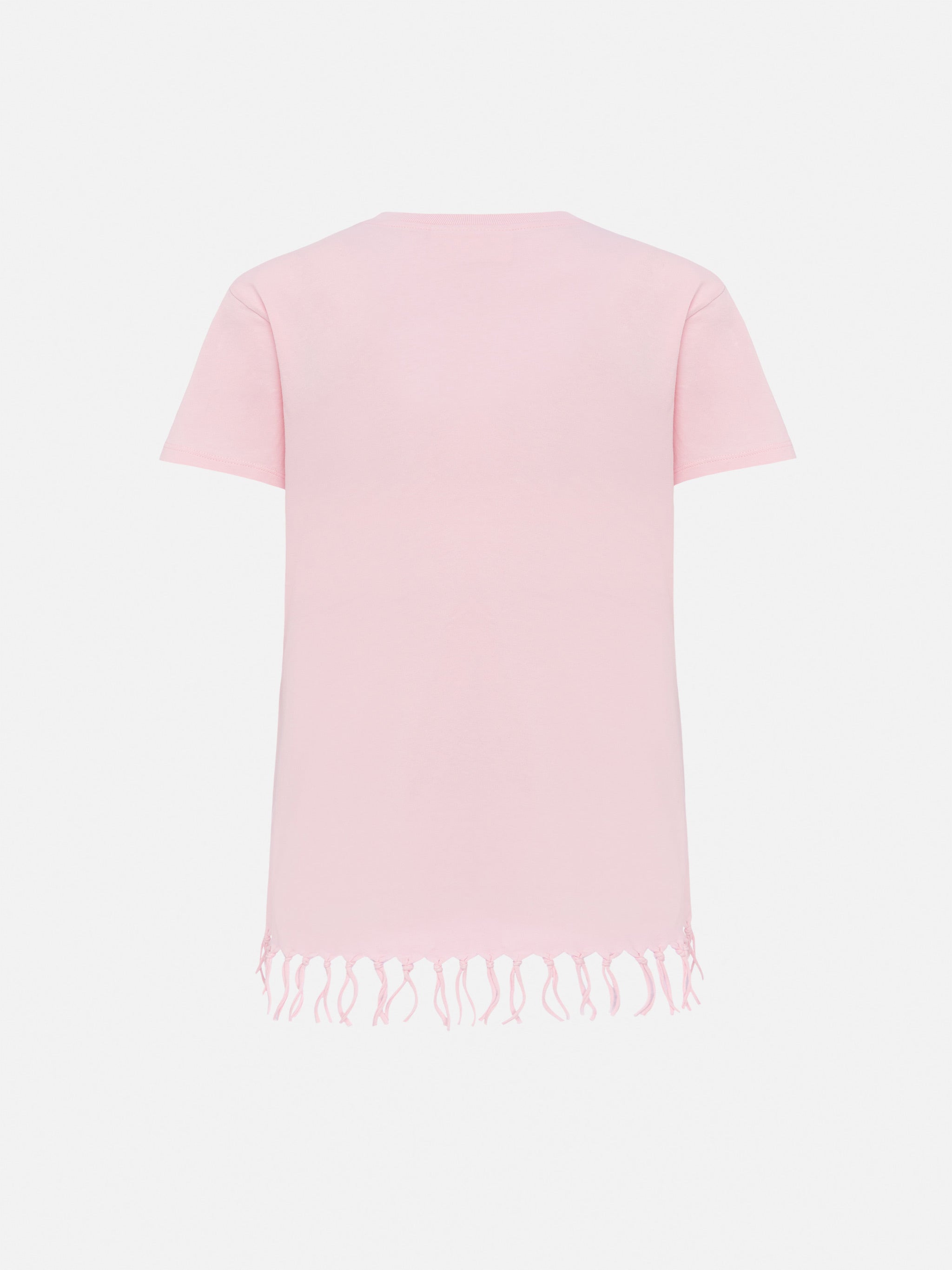 mc2-saint-barth-abbey-abito-bimba-cotone-con-frange-rosa image 2