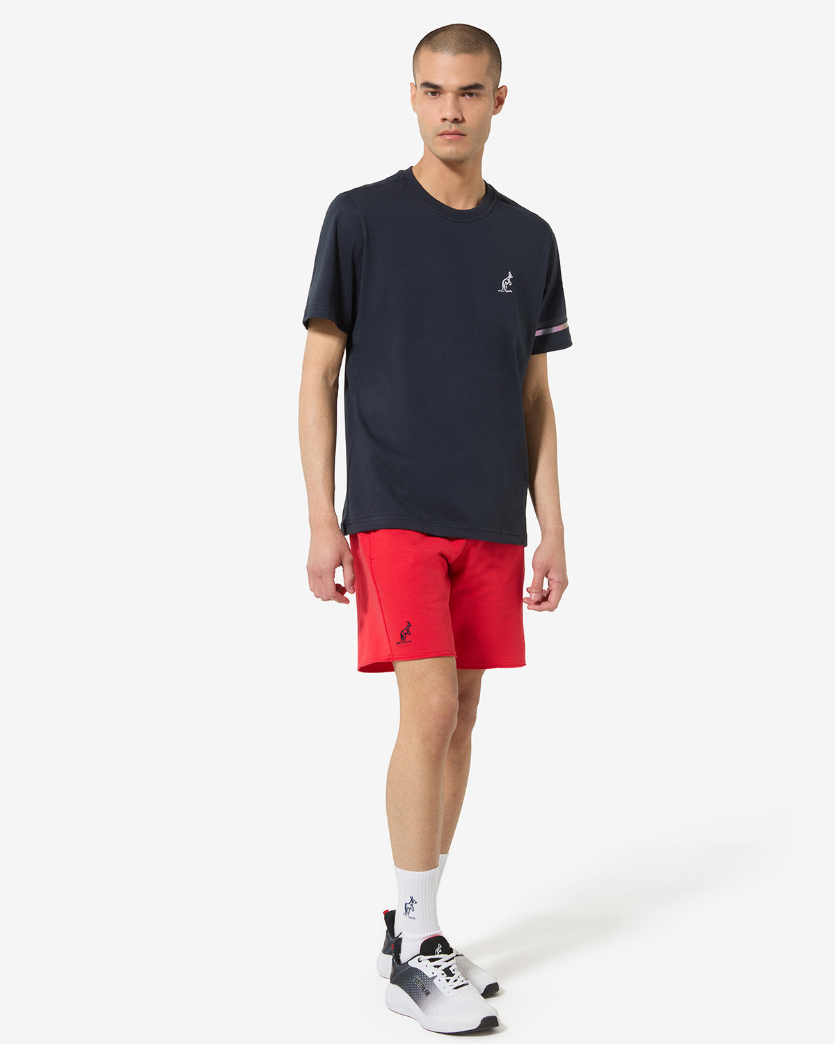 australian-essential-short-rosso-vivo-pantaloncini-in-felpa-elasticizzata image 2