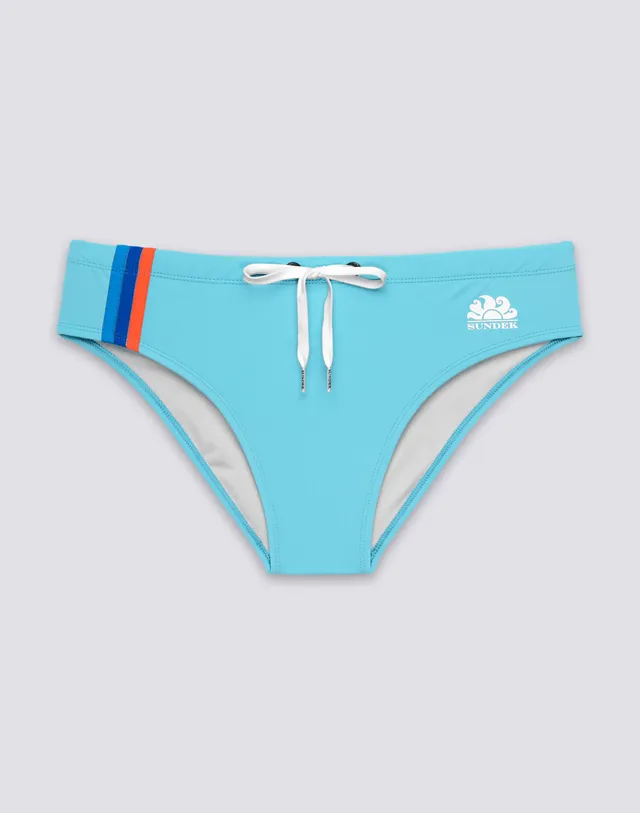 sundek-m313ssl3000-slip-mare-uomo-tricolore-econyl image 1