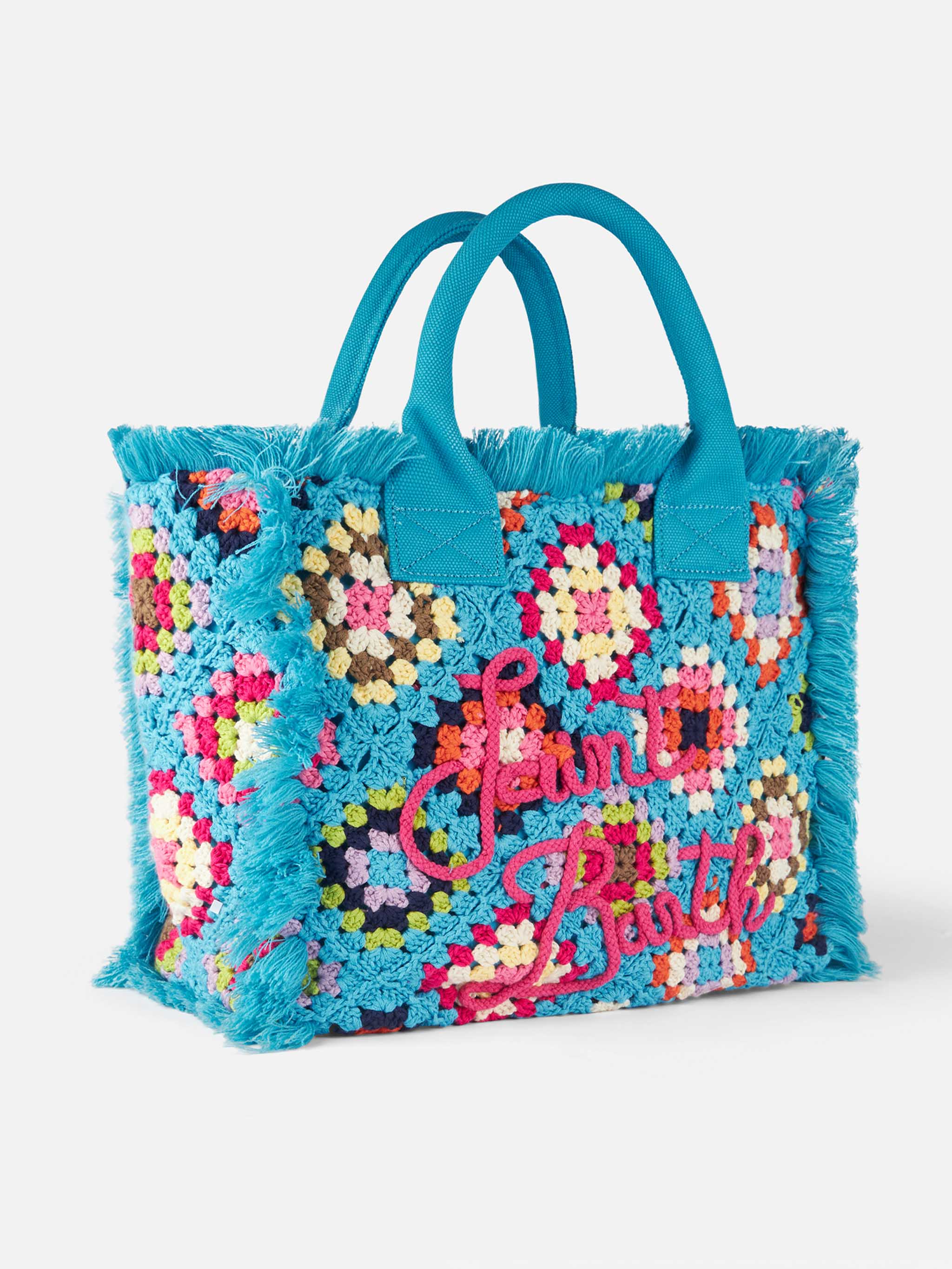mc2-saint-barth-borsa-a-spalla-vanity-all-uncinetto-con-fantasia-e-frange image 3