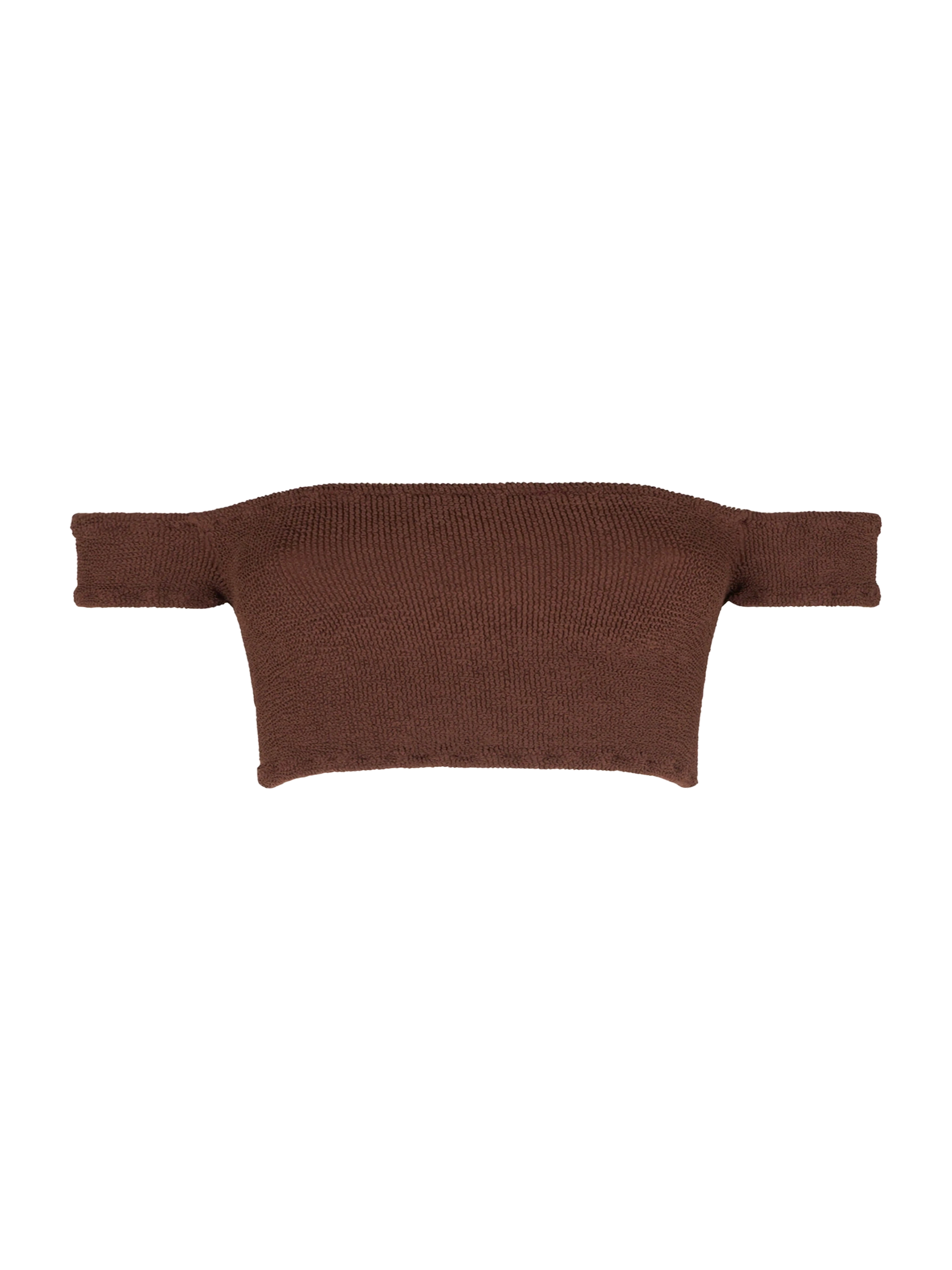 mc2-saint-barth-top-bikini-zena-crinkle-marrone-donna image 1