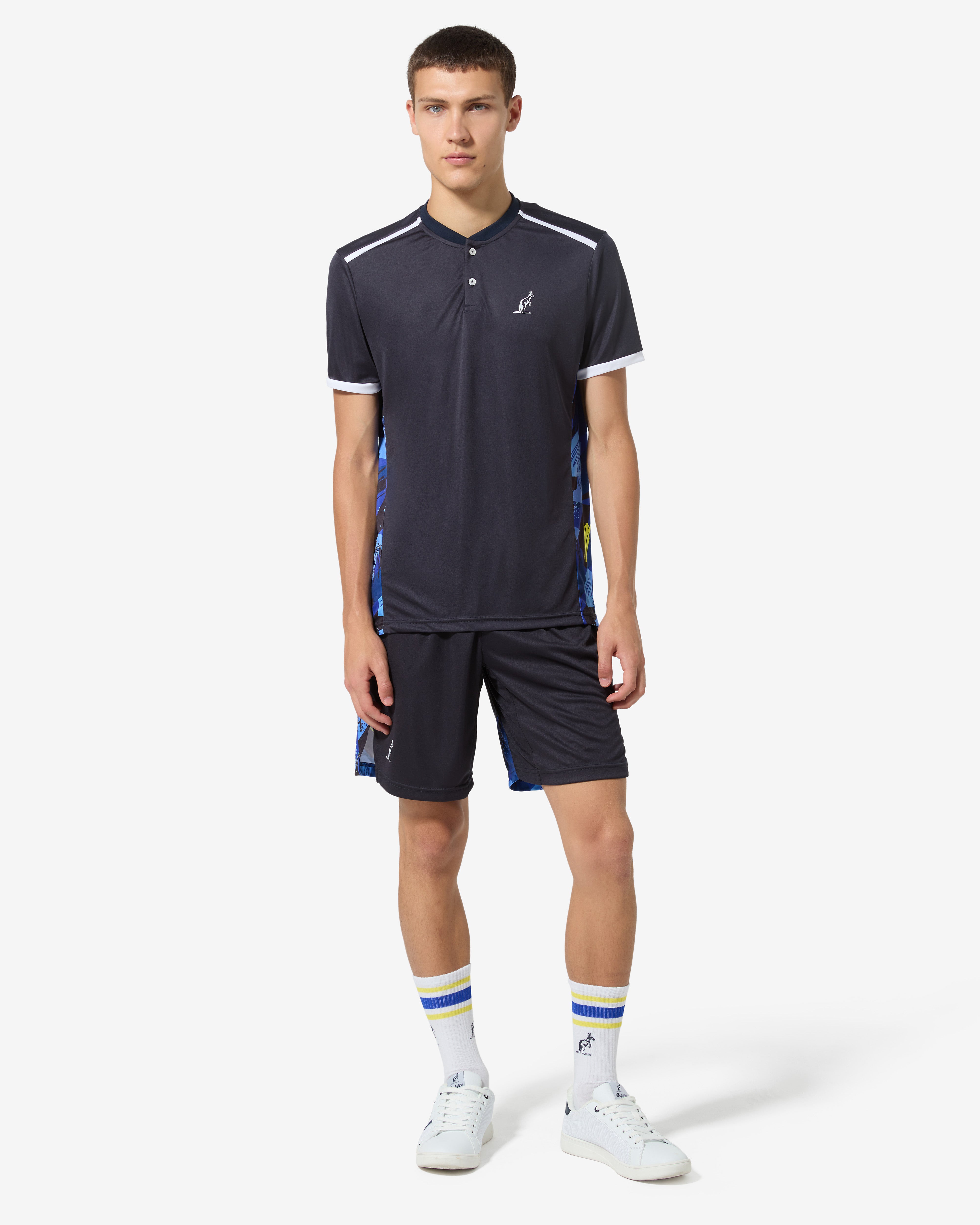 australian-scribble-polo-shirt-tennis-blu-navy-performance image 2