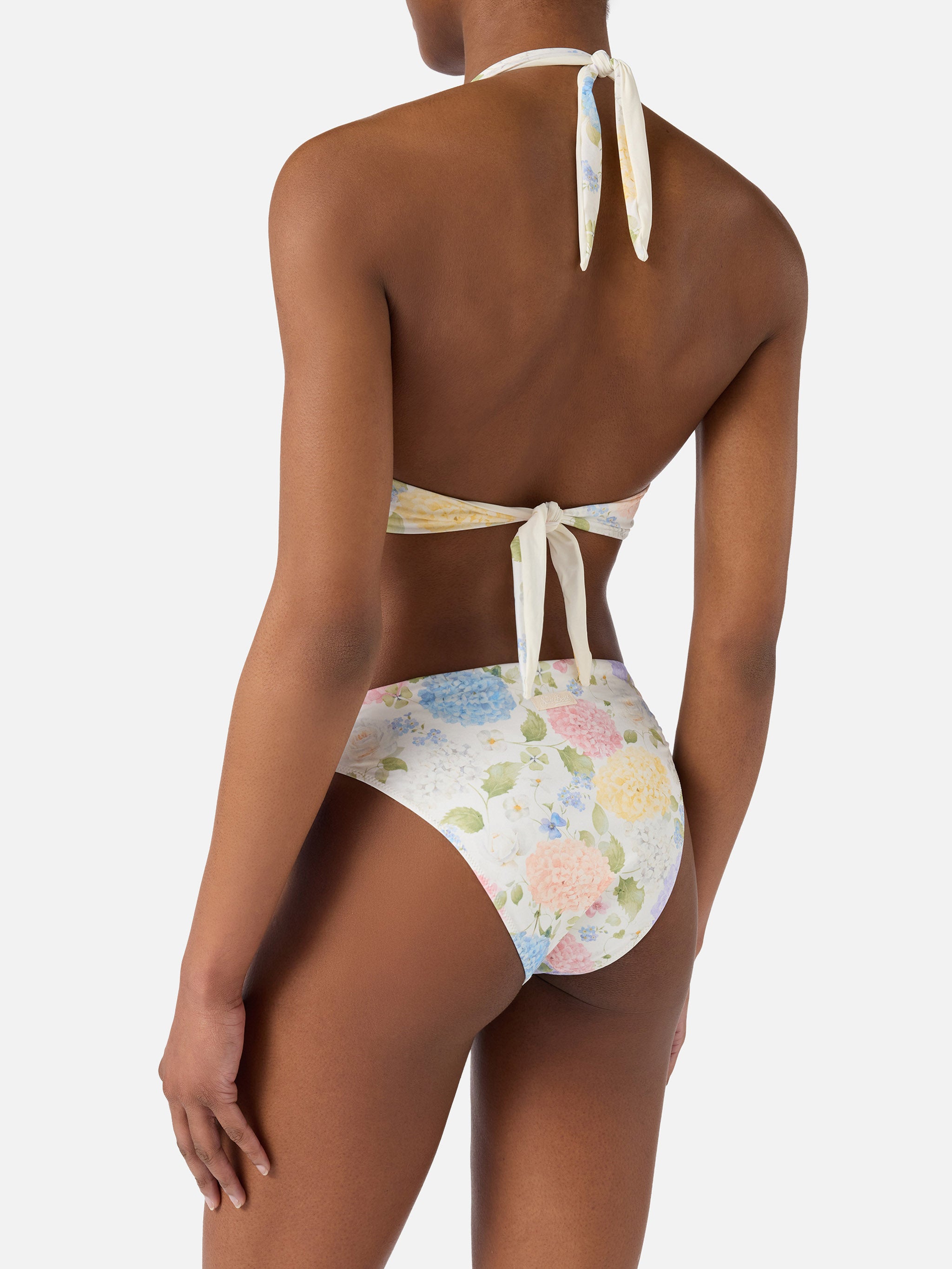 bikini-leda-sugar-mc2-saint-barth-con-stampa-floreale-panna-azzurro-e-rosa image 4