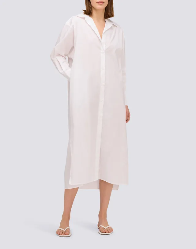 sundek-abito-donna-in-popeline-classico-primavera-estate image 1