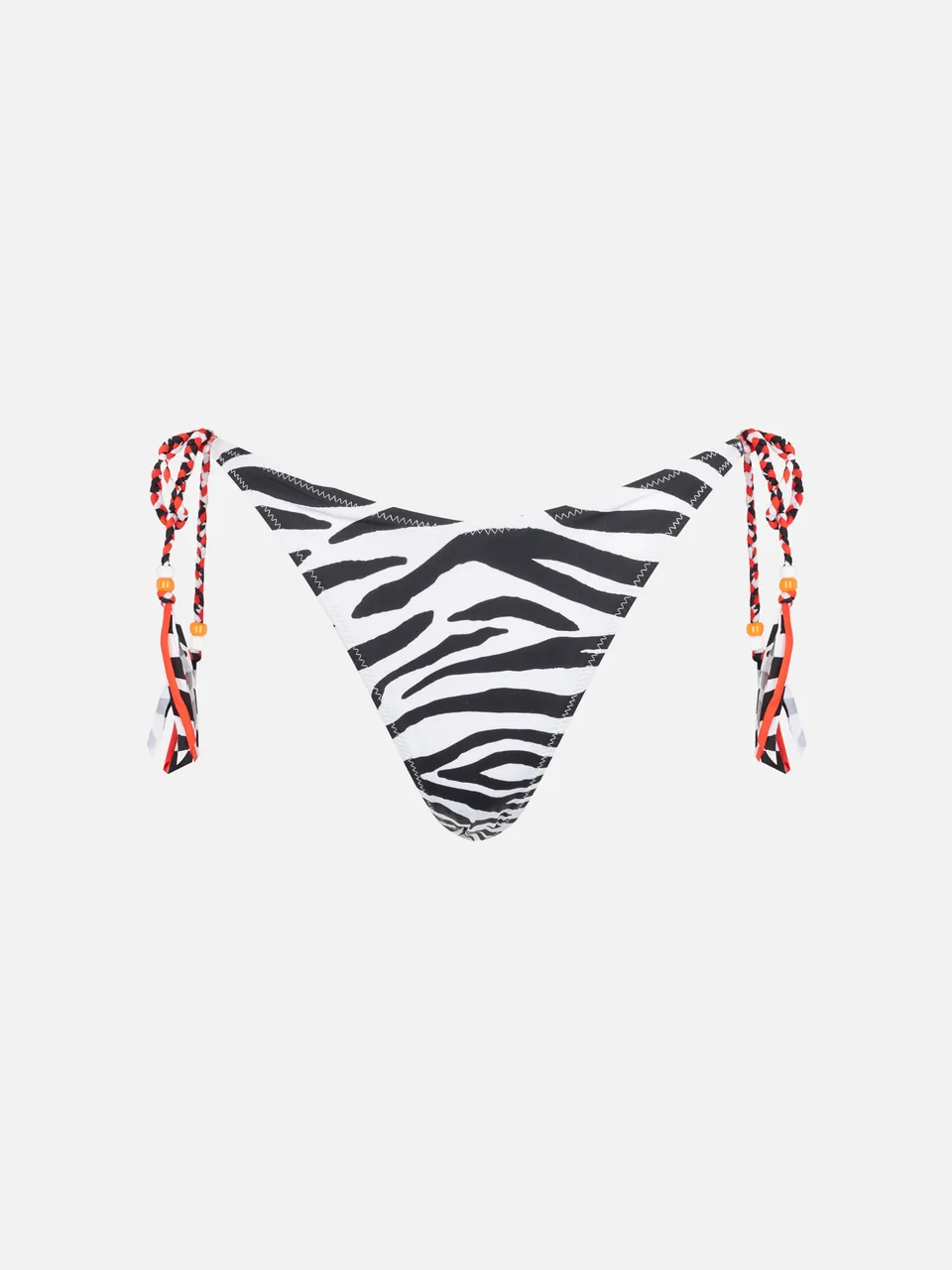 mc2-saint-barth-slip-mare-norah-cheeky-zebra-con-lacci-fucsia-donna image 1
