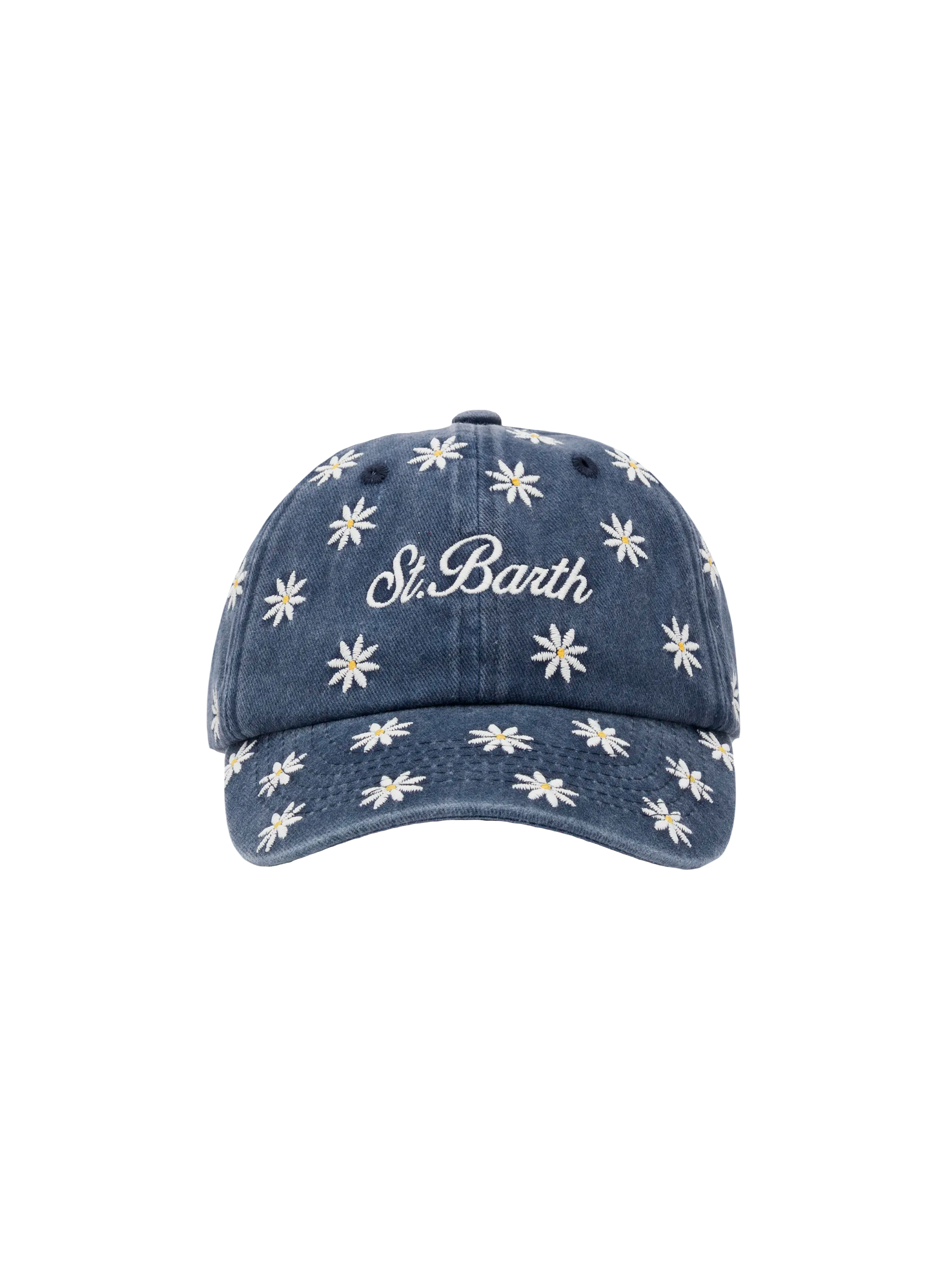 mc2-saint-barth-davis-jr-cappellino-bambino-denim-blu-margherite image 1