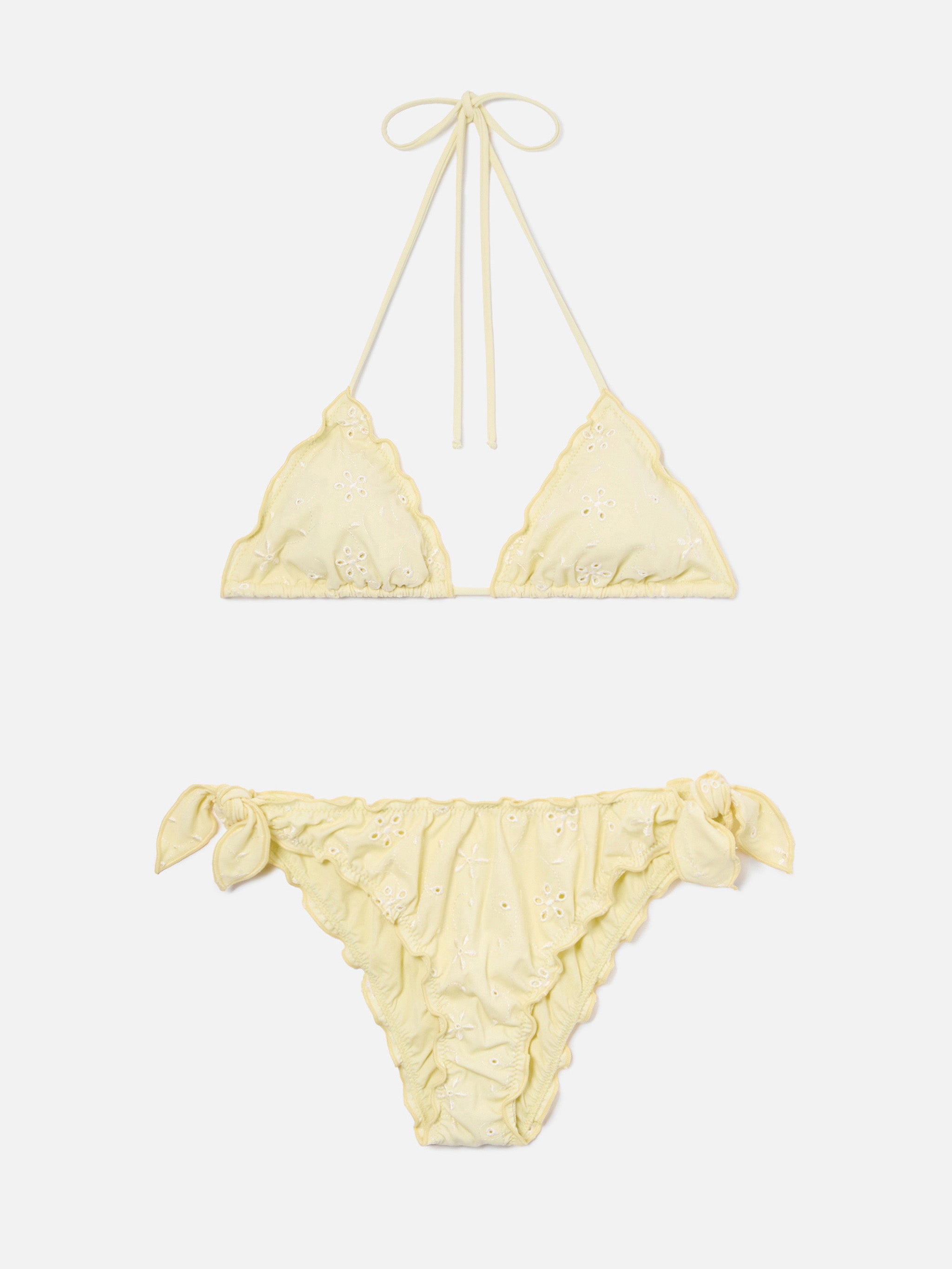 mc2-saint-barth-sarius-bikini-triangolo-sangallo-giallo image 1