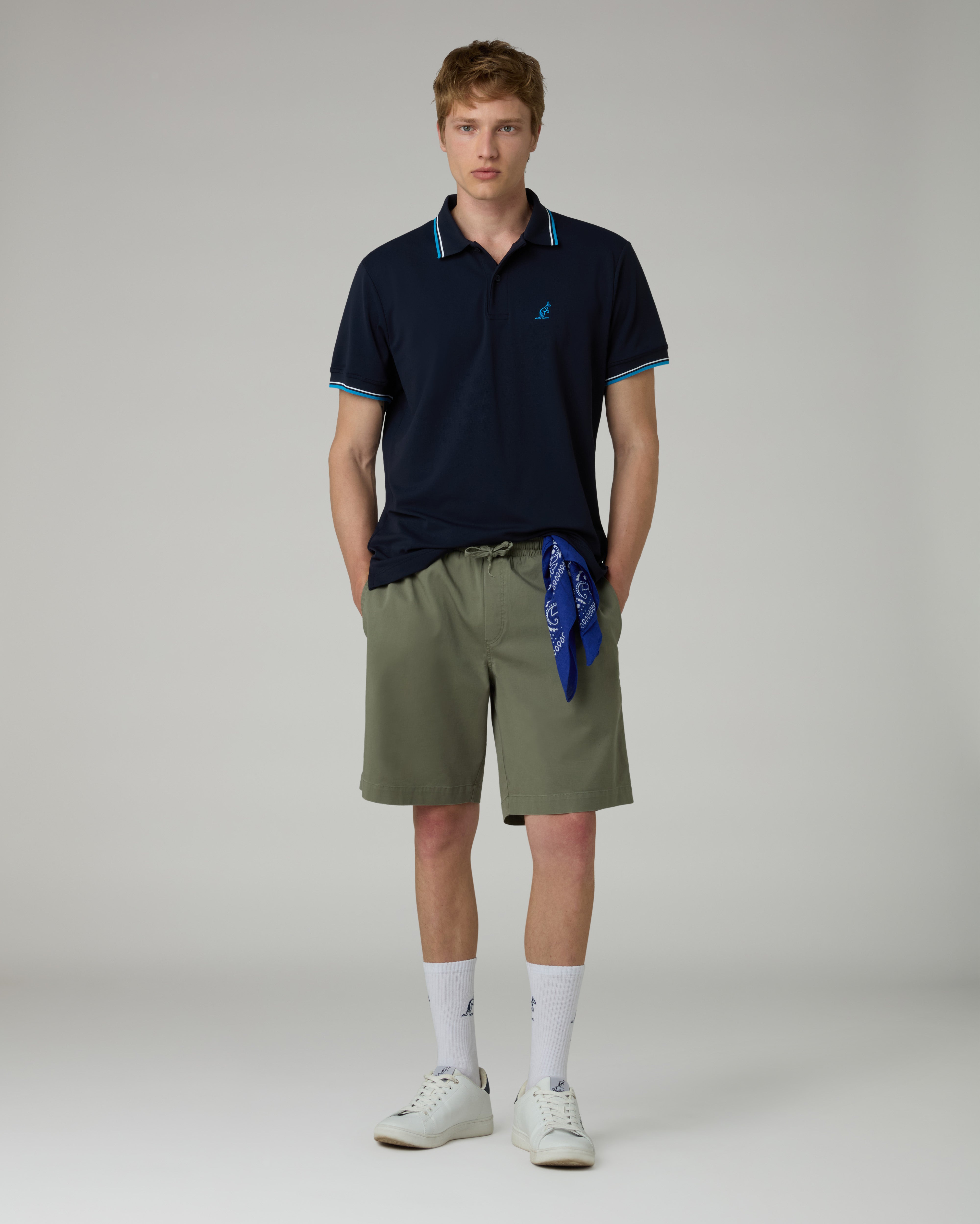australian-2-stripes-polo-shirt-in-piquet-tecnico-regular-fit image 2