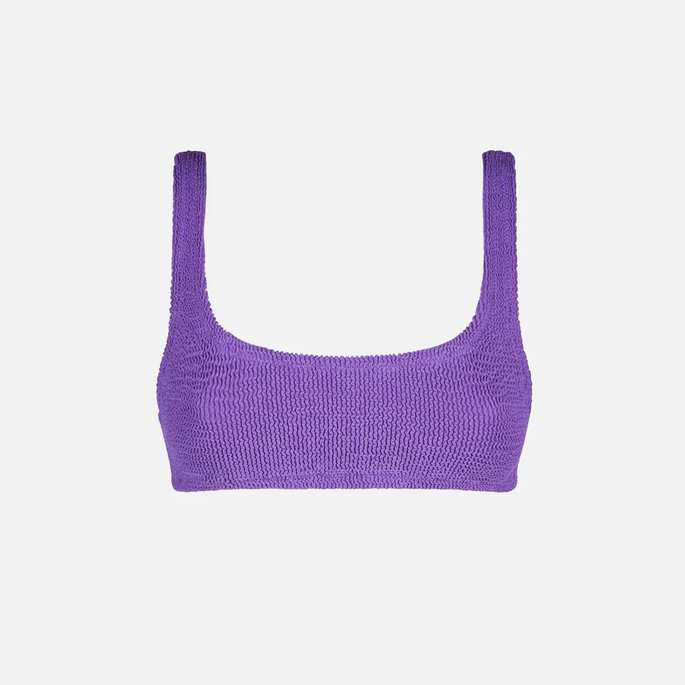 mc2-saint-barth-top-marielle-donna-bralette-crinkle-viola-tinta-unita image 1