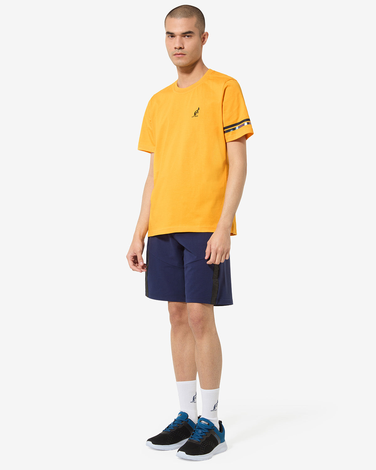australian-club-t-shirt-court-uomo-cotone-regular-fit image 2