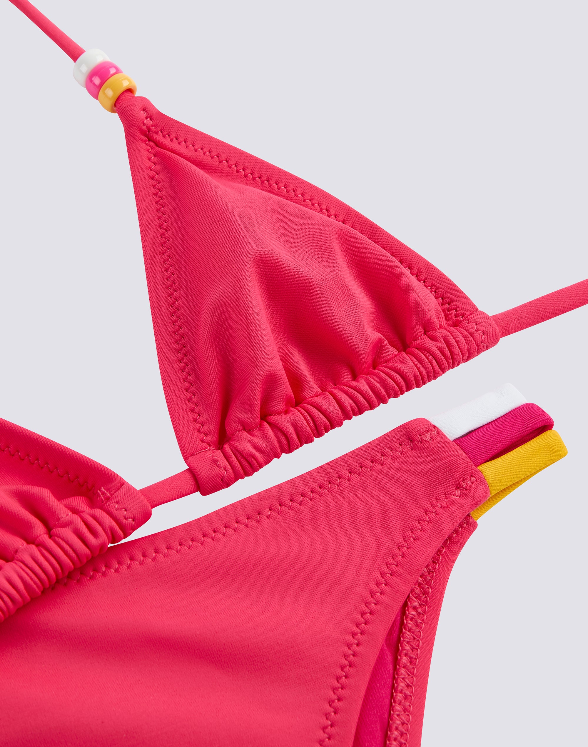 sundek-mini-jennifer-bikini-bambina-top-triangolo-regolabile-slip-fisso image 2