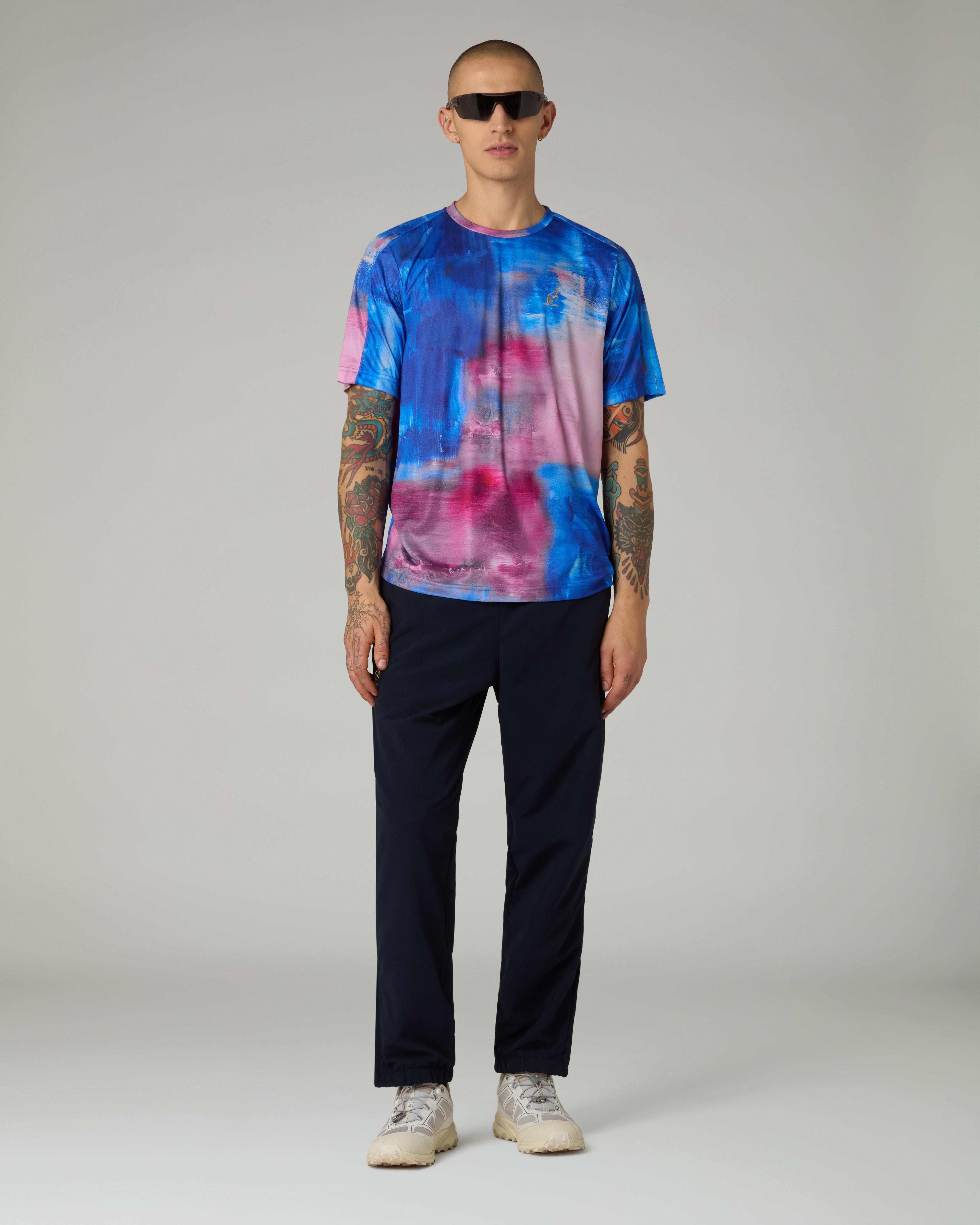 australian-klee-t-shirt-blu-navy-stampa-all-over image 2