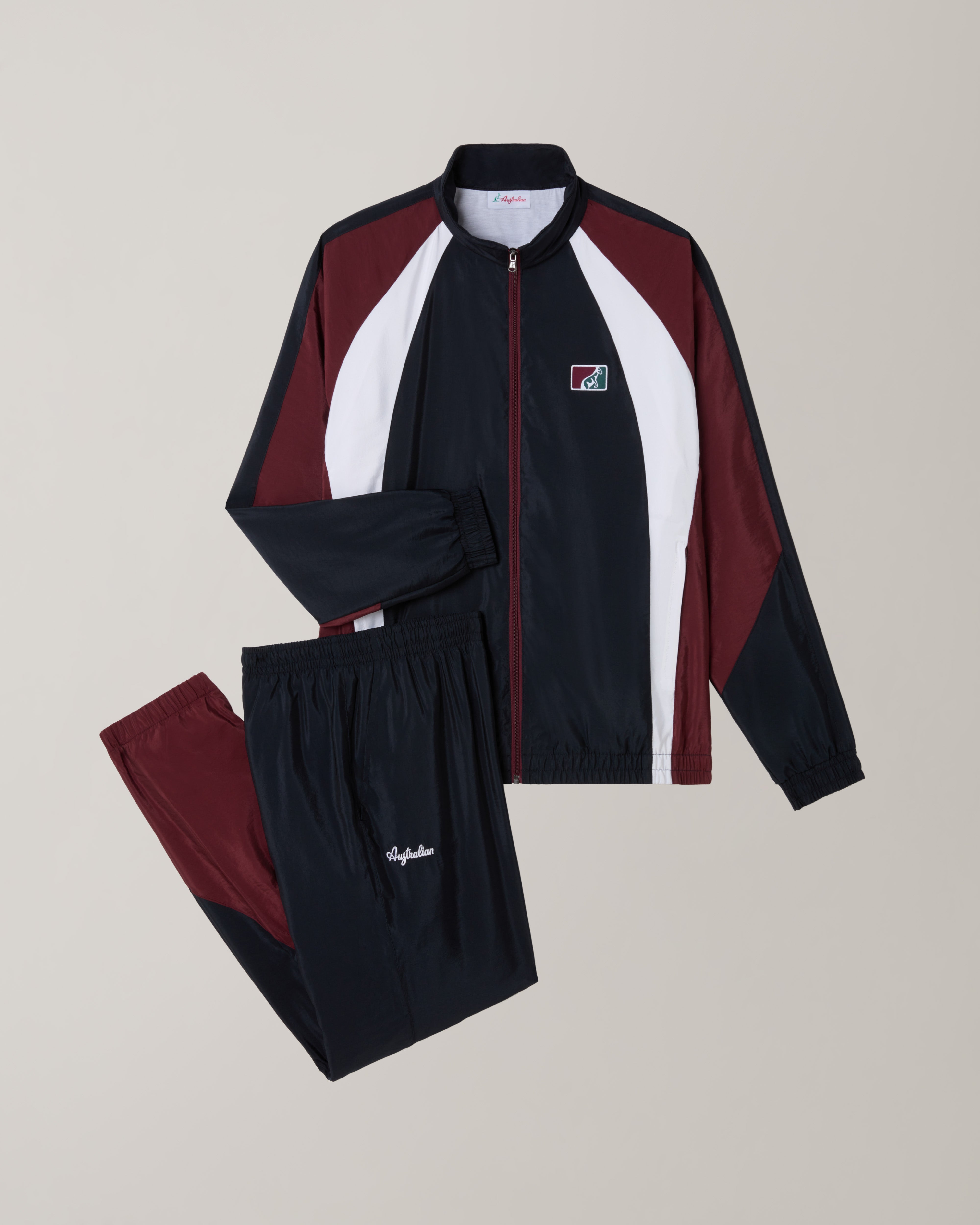 australian-posh-antibes-tuta-sportiva-uomo-blu-full-zip-made-in-italy image 8