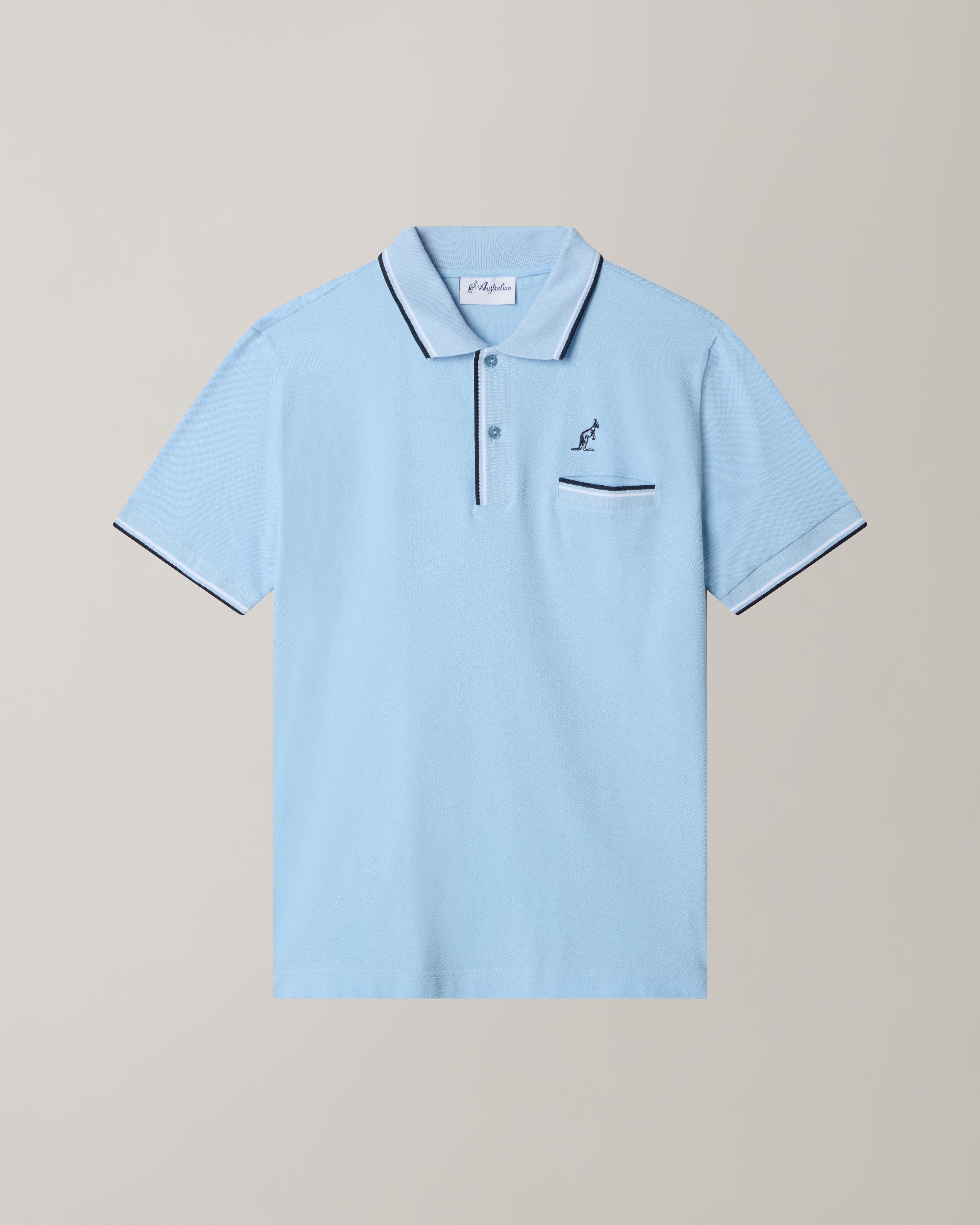 australian-pocket-piquet-polo-shirt-azzurro-pastello image 5