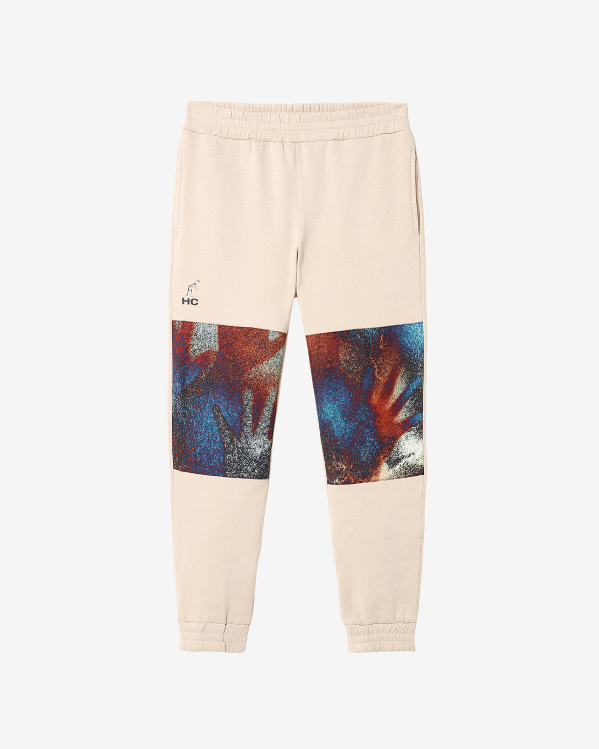australian-tribe-insert-pant-hard-court-pantalone-in-felpa-sabbia image 8