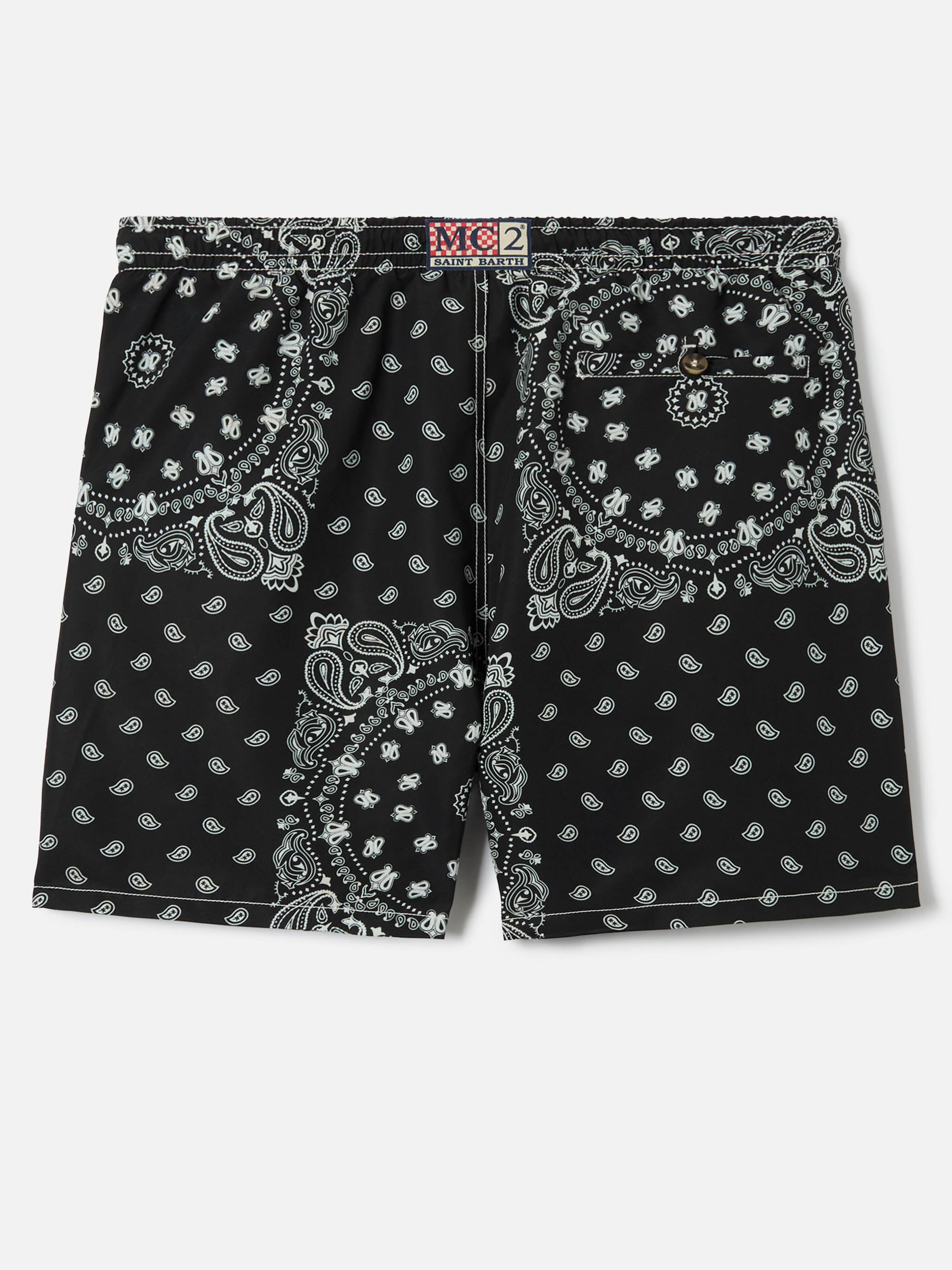 mc2-saint-barth-costume-caprese-stampa-bandana-nera-uomo image 2
