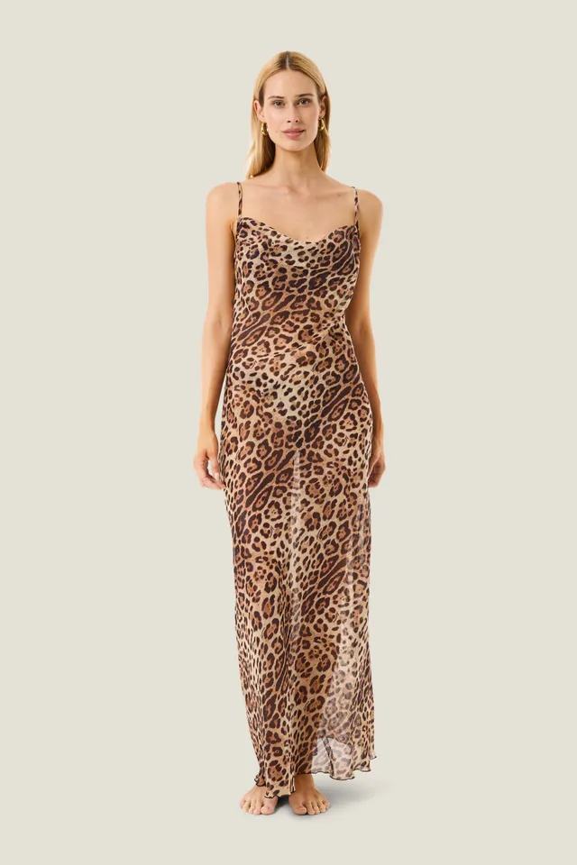 4giveness-abito-lungo-spacco-leopard-resort-vestito-donna image 1