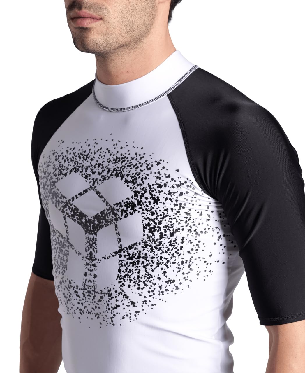 arena-rash-vest-s-s-graphic-maglia-rash-guard-uomo-manica-corta image 4