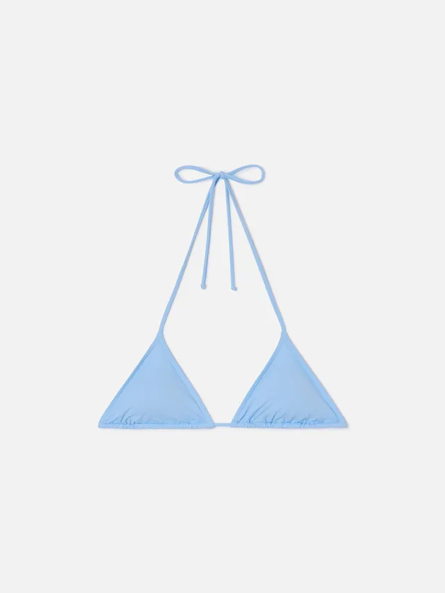 mc2-saint-barth-leah-top-bikini-triangolo-con-laccetti-azzurro image 1