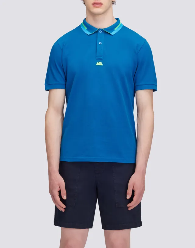 sundek-polo-uomo-in-cotone-piquet-combinato image 1