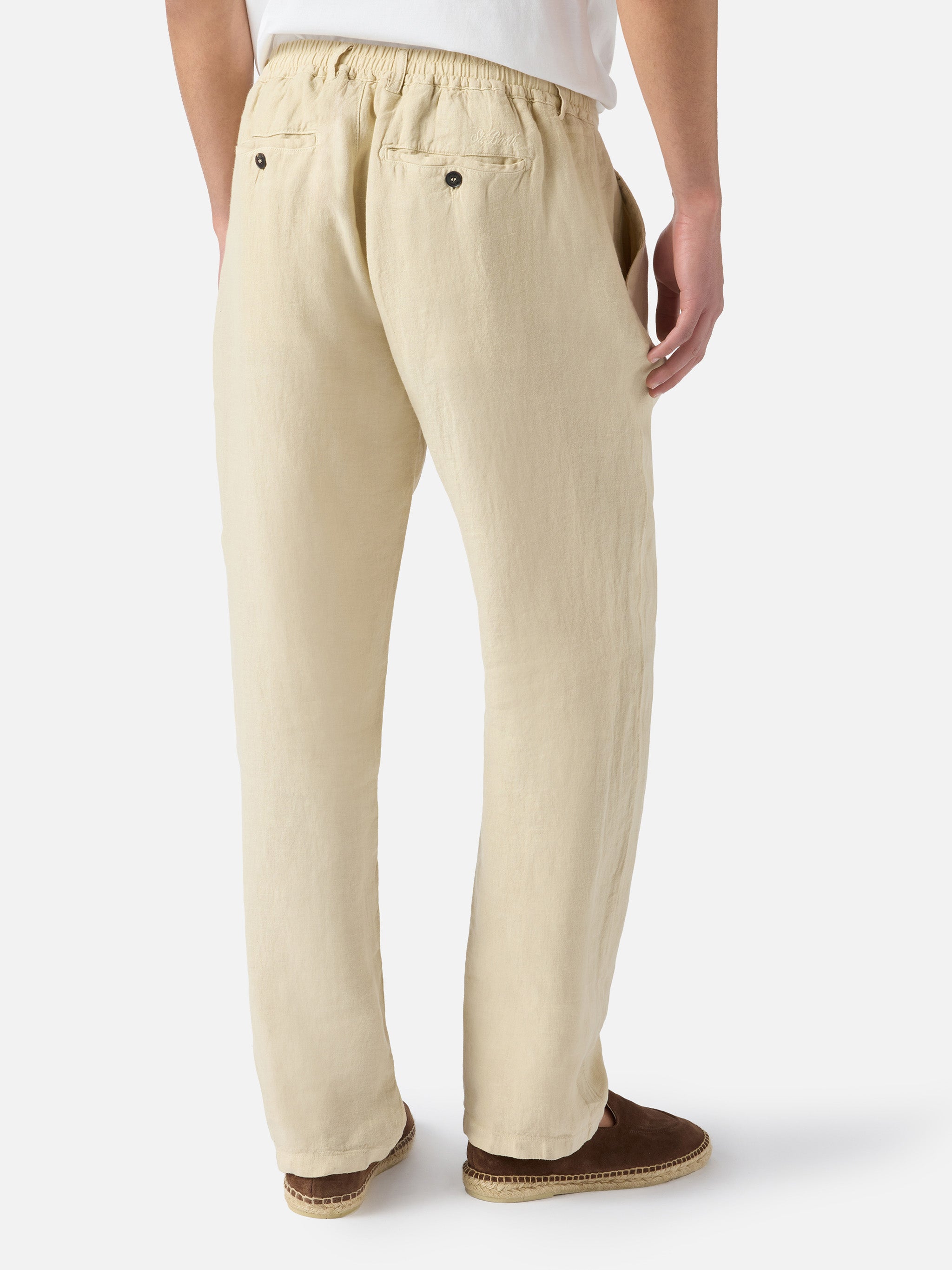 mc2-saint-barth-havier-pantalone-lungo-uomo-puro-lino-beige image 5
