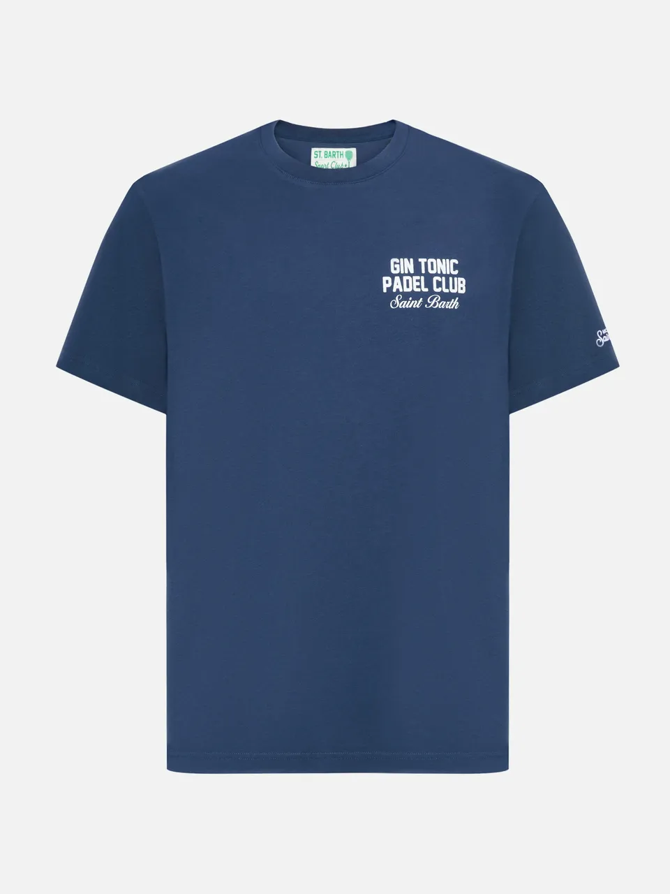 mc2-saint-barth-arnott-t-shirt-uomo-cotone-blu-navy-gin-tonic-padel-club image 1
