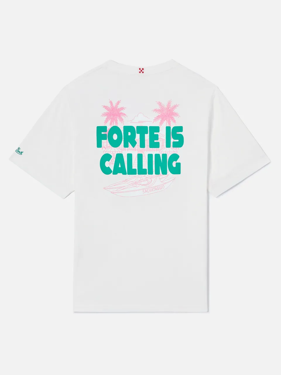 mc2-saint-barth-t-shirt-delmar-da-uomo-in-puro-cotone-bianca-con-stampa-forte-is image 1