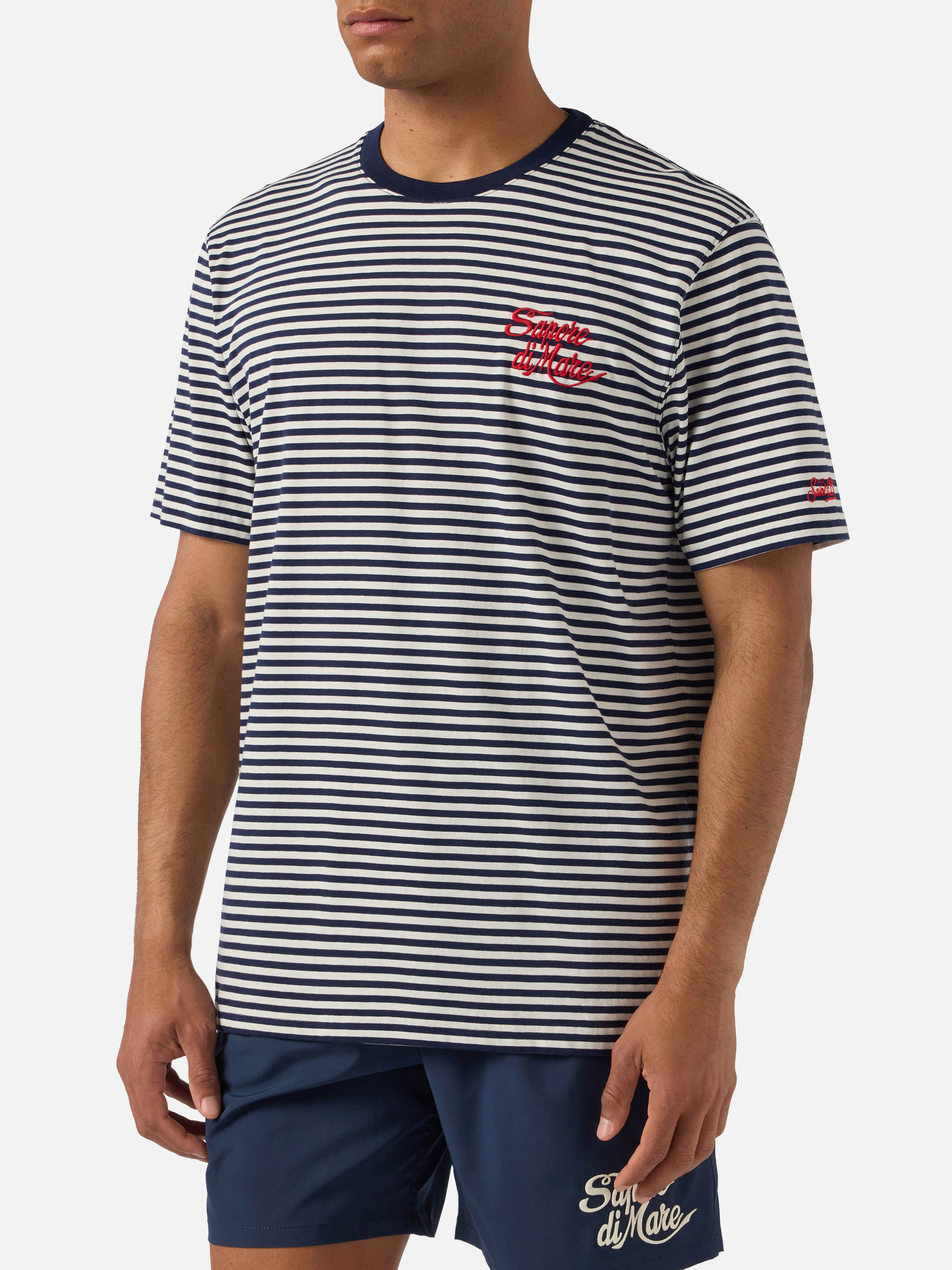 t-shirt-mc2-saint-barth-portofino-a-righe-blu-con-ricamo-sapore-di-mare-edizione image 3