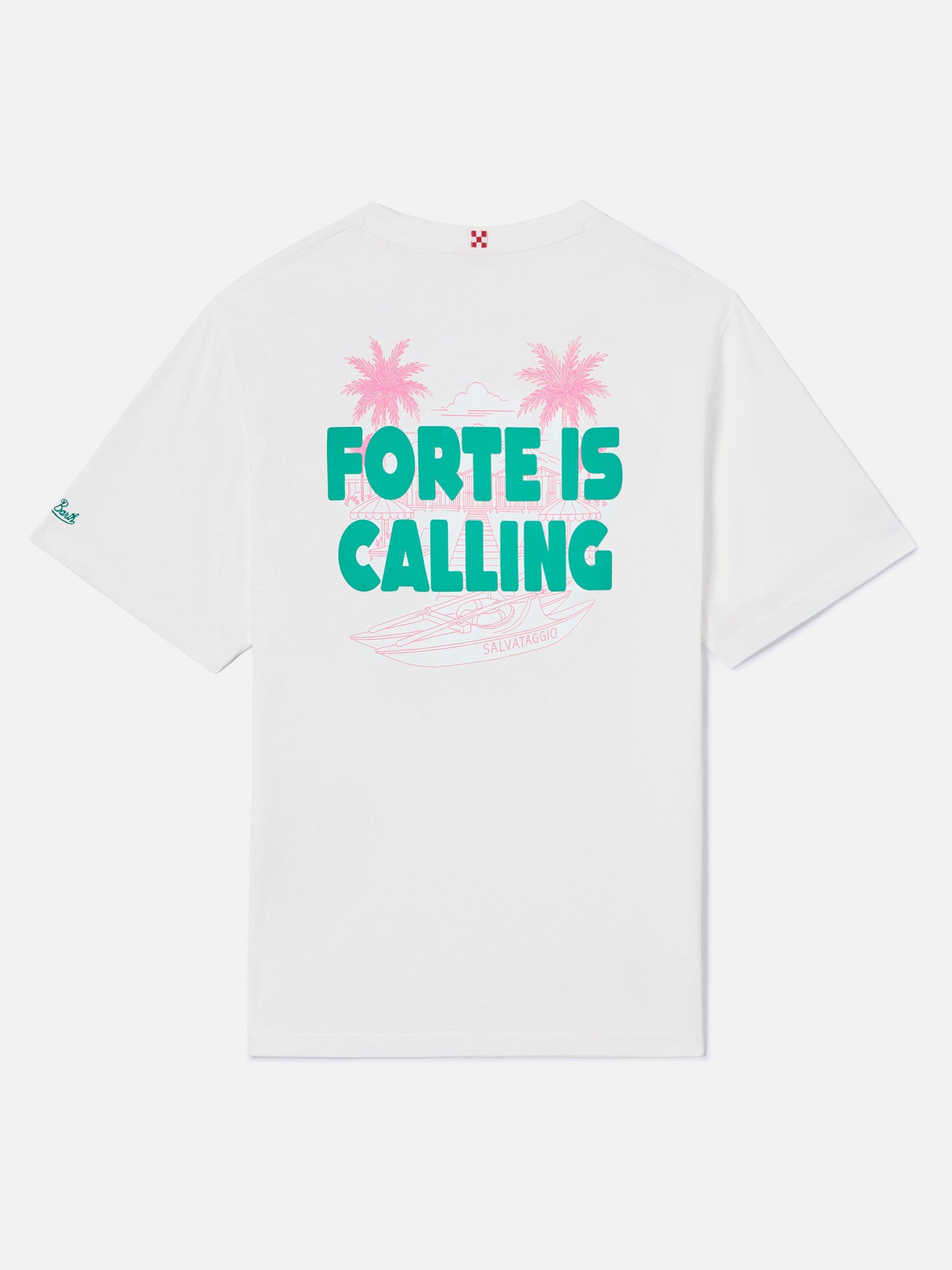 mc2-saint-barth-t-shirt-delmar-da-uomo-in-puro-cotone-bianca-con-stampa-forte-is image 1