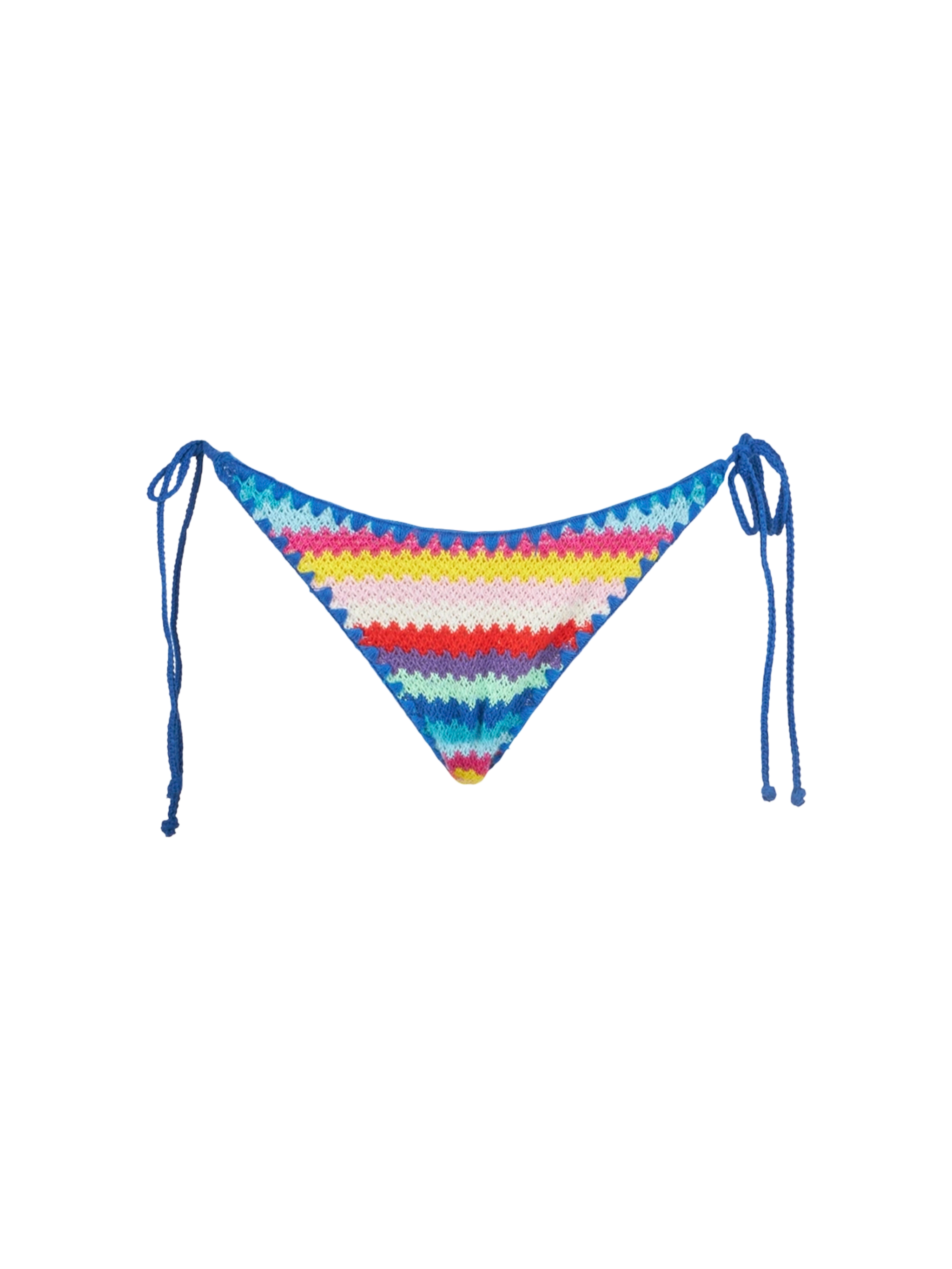 mc2-saint-barth-slip-mare-marielle-crochet-multicolor-con-laccetti image 1