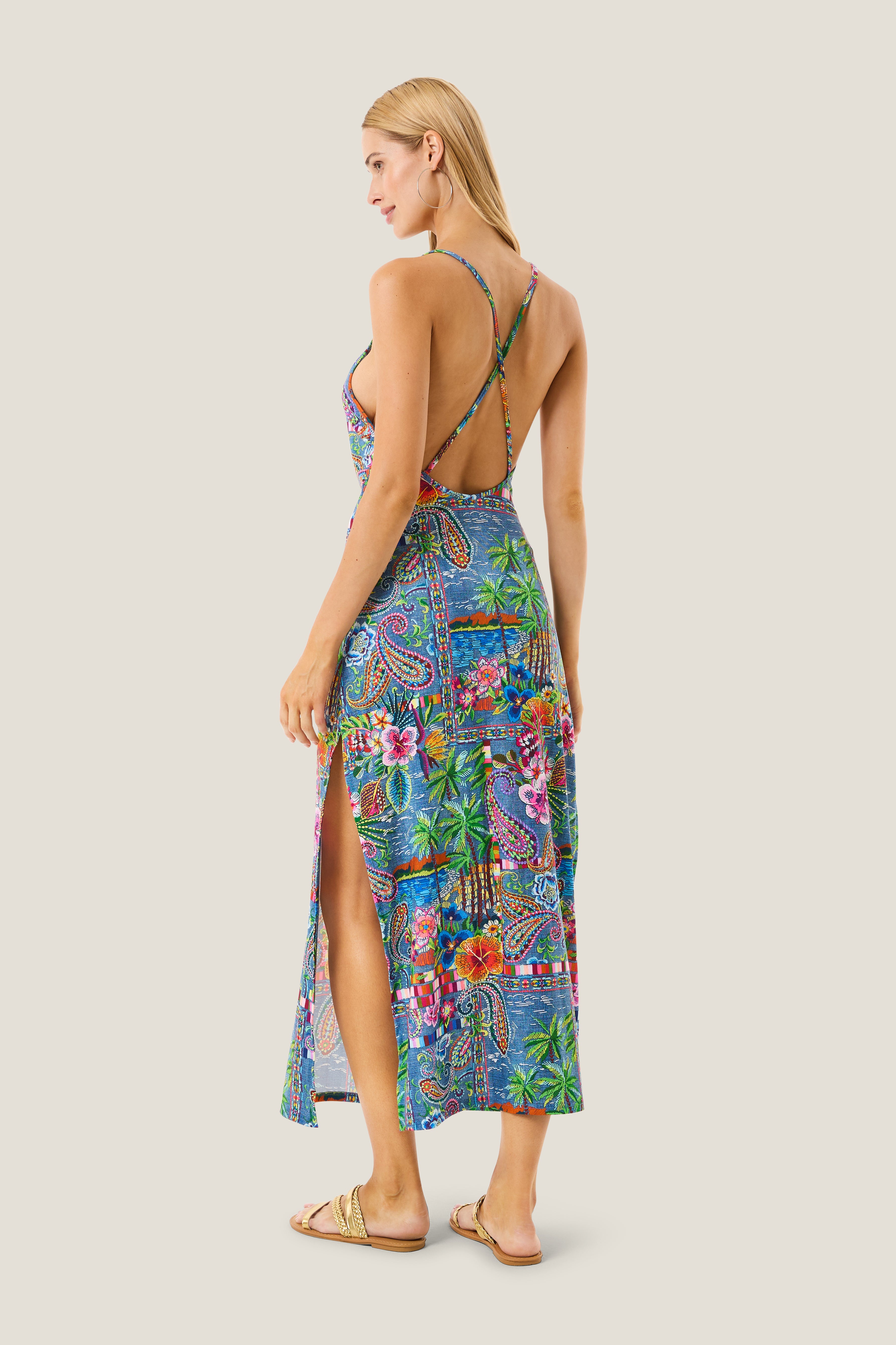 4giveness-abito-lungo-denim-mexican-donna image 2