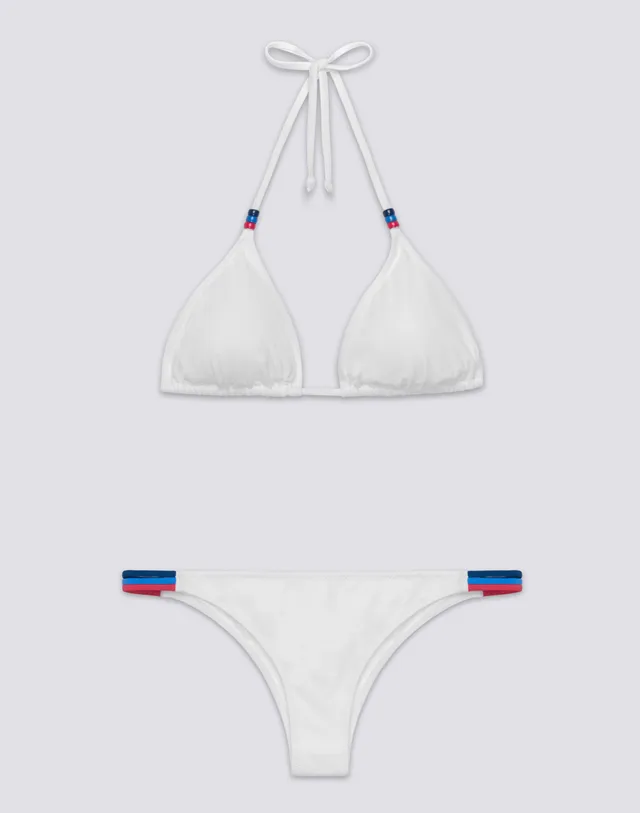 sundek-jennifer-bikini-top-a-triangolo-e-slip-fisso-arcobaleno image 1