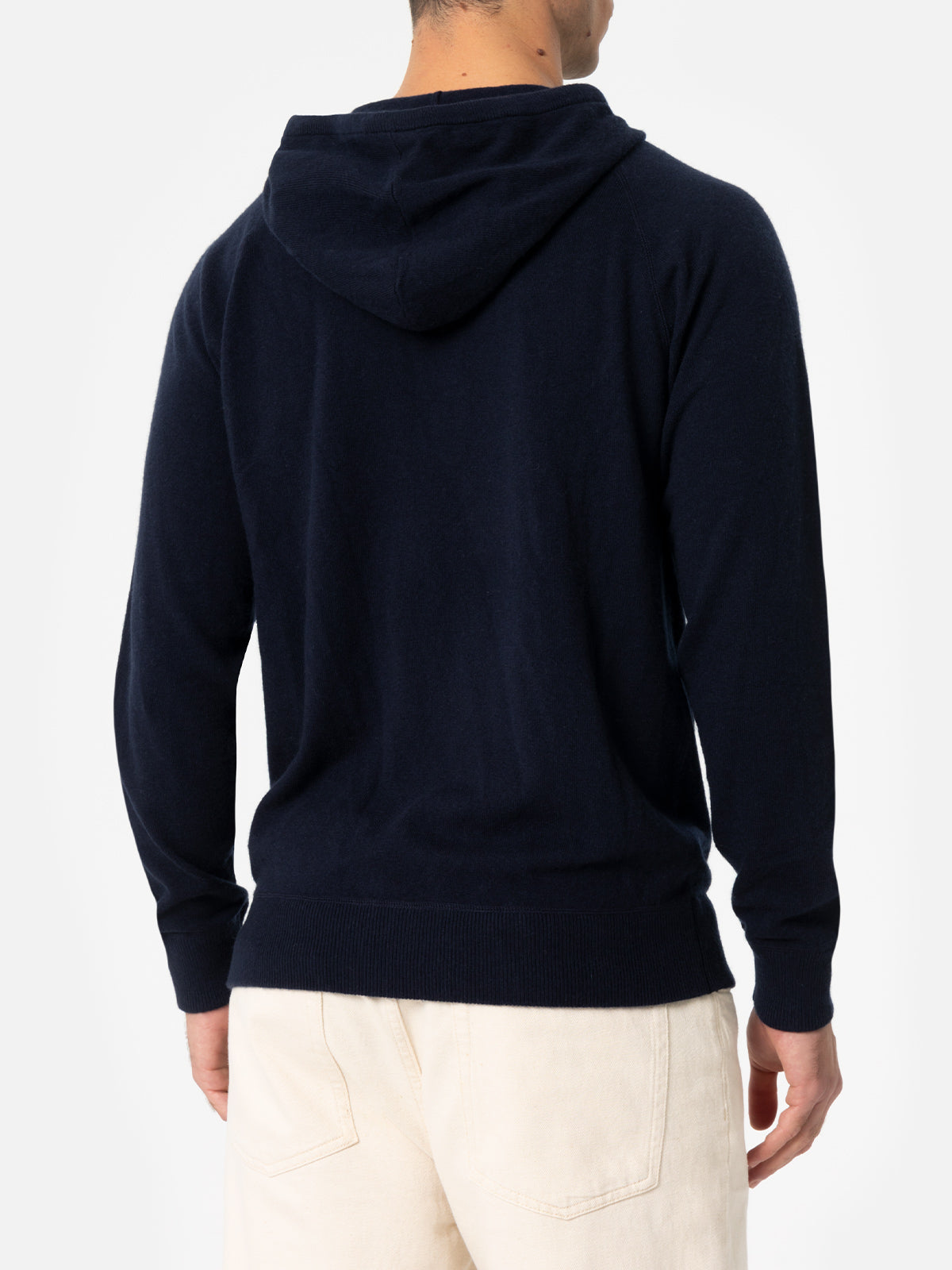 mc2-saint-barth-mercer-felpa-uomo-con-zip-e-cappuccio-verde-ricamo-logo image 3