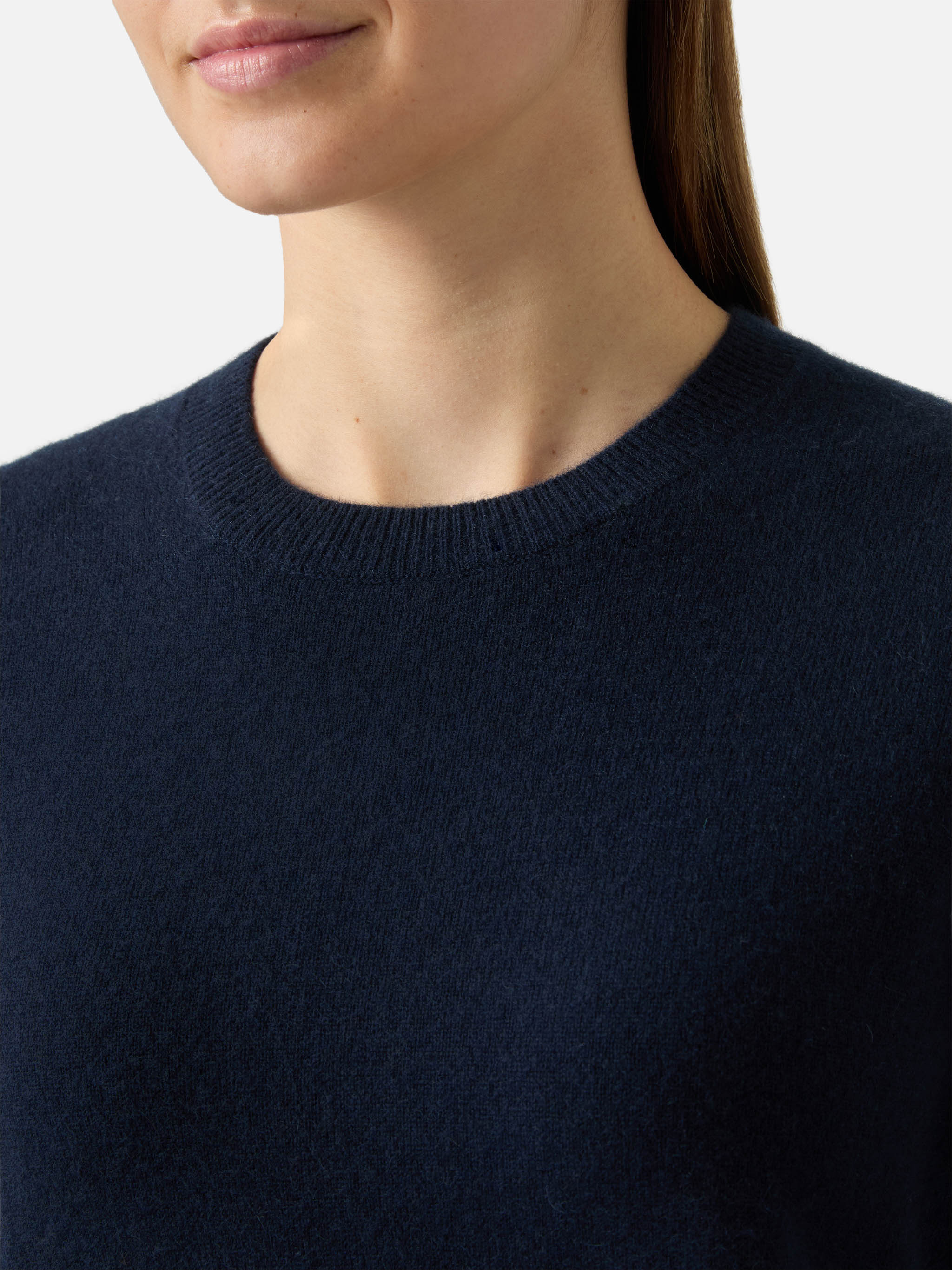 mc2-saint-barth-maglione-sorbonne-donna-in-100-cashmere-blu-notte image 2