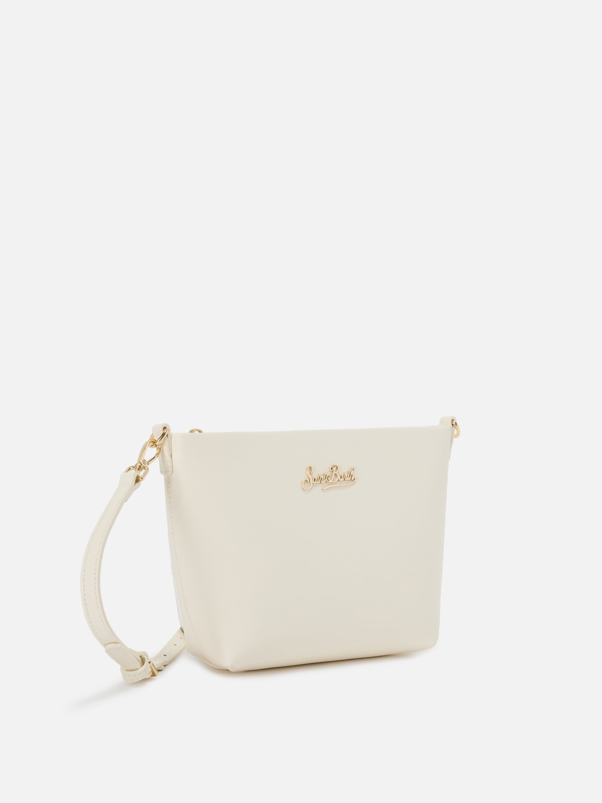 mc2-saint-barth-aline-borsa-a-spalla-in-pelle-bianca-con-placchetta-logo image 3