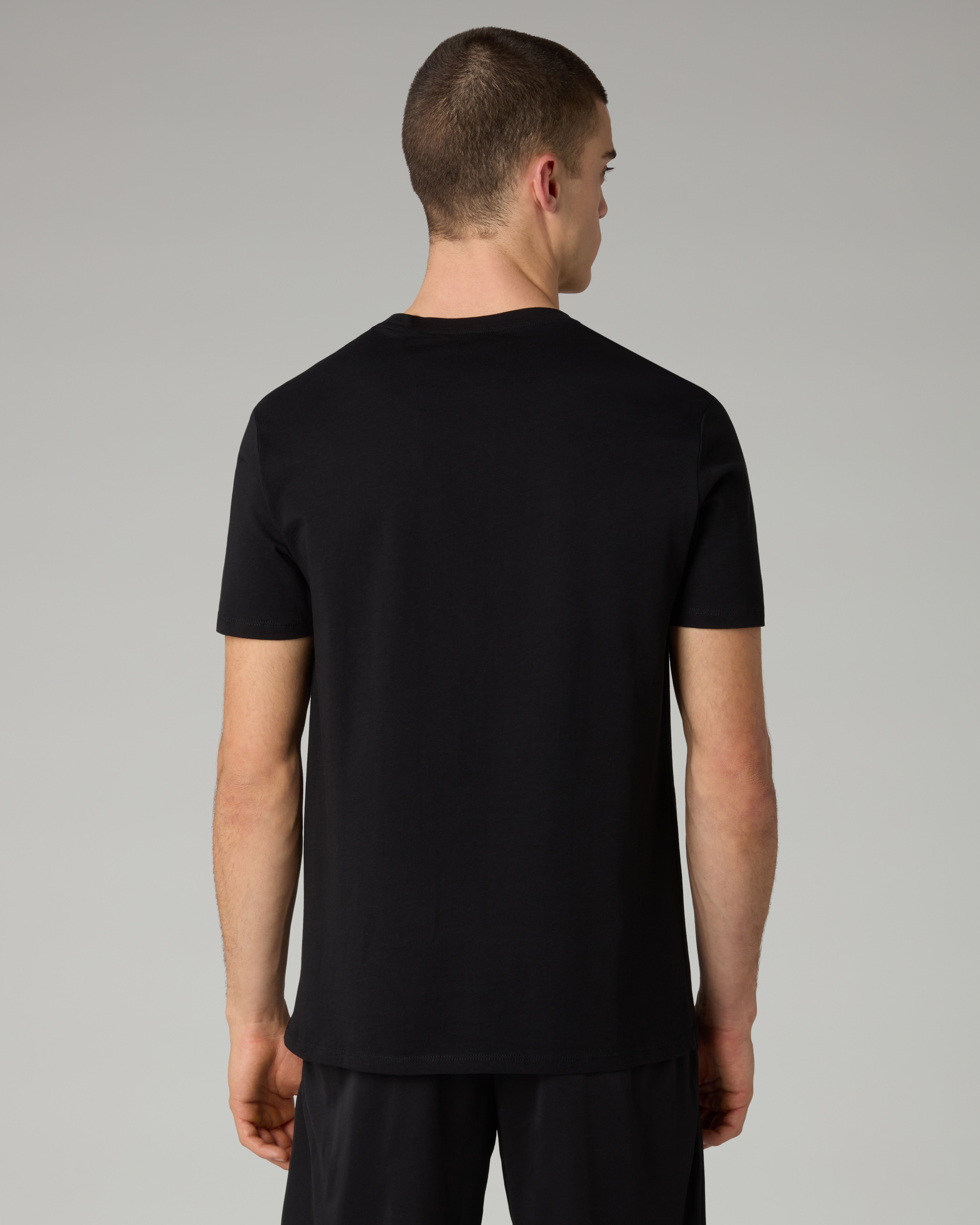 australian-meridiana-t-shirt-cotone-nera image 3