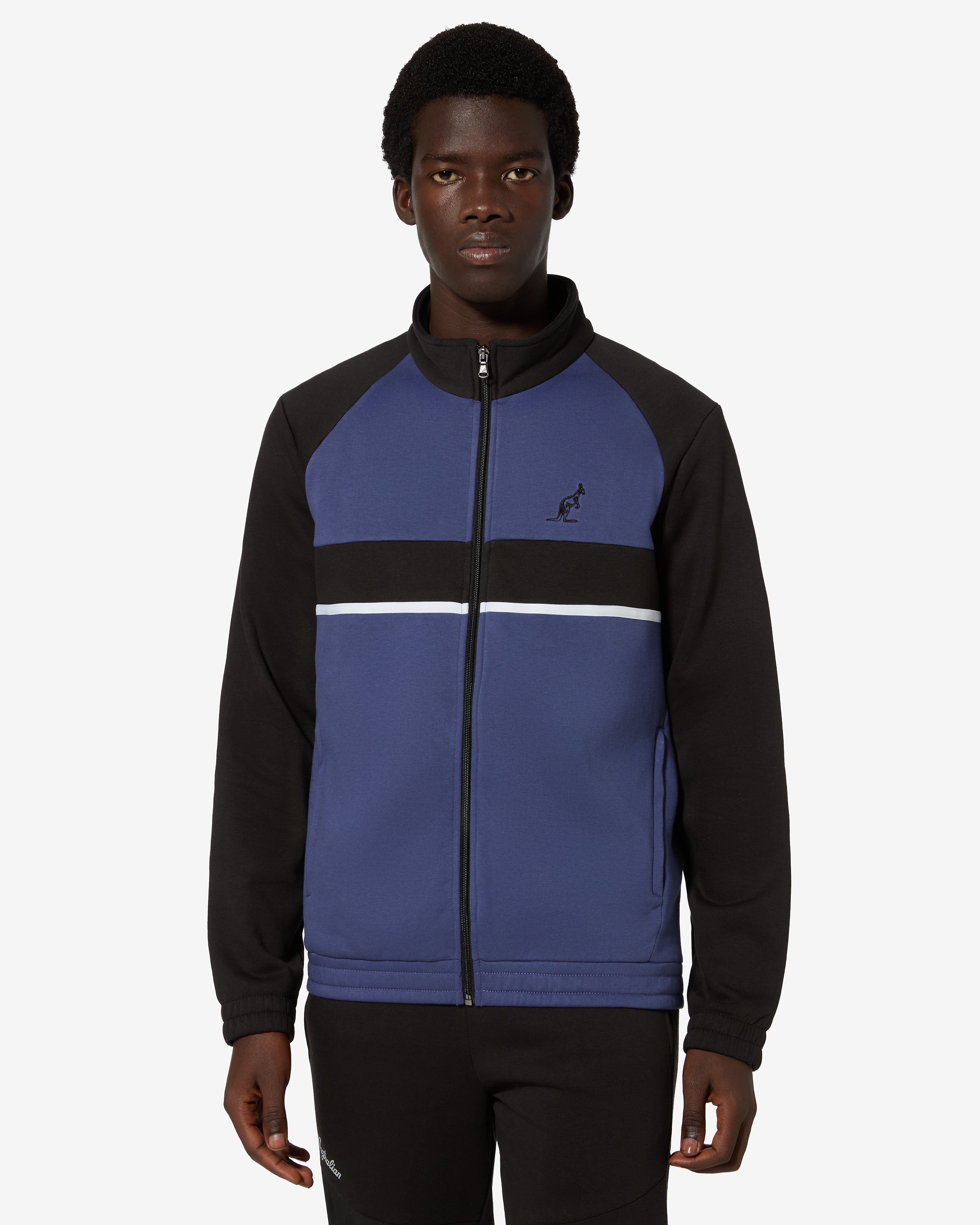 australian-classy-track-jacket-giacca-felpa-uomo-con-zip image 1
