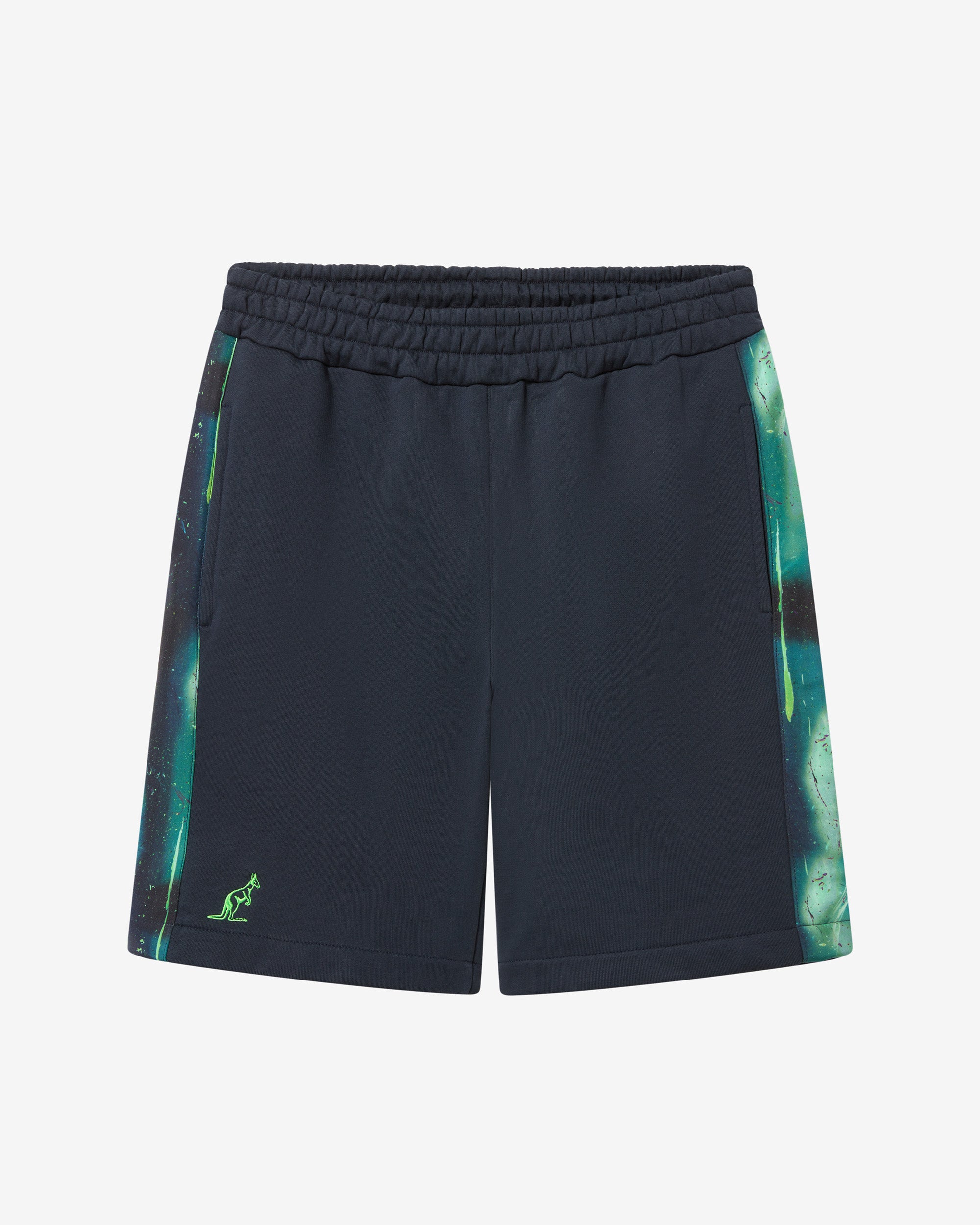 australian-file-short-short-in-felpa-garzata-blu-navy image 5