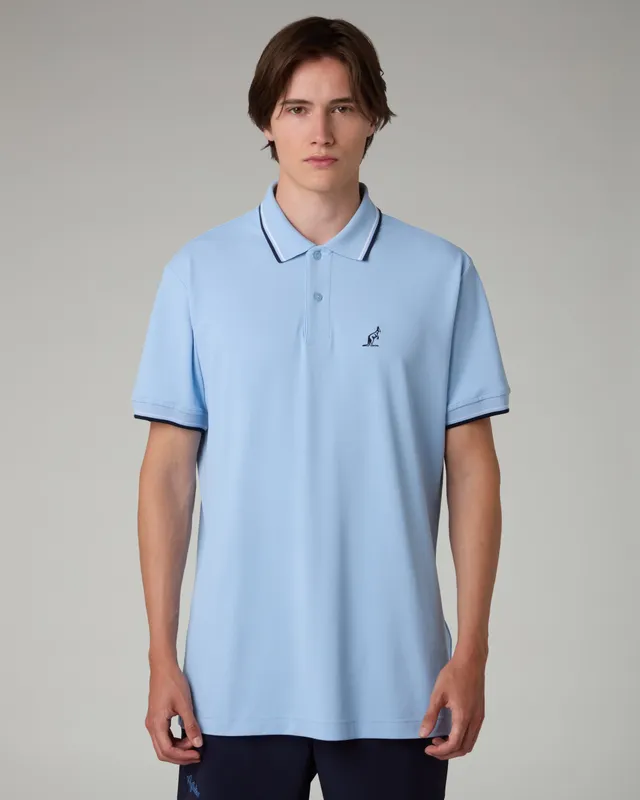 australian-2-stripes-polo-shirt-piquet-tecnico-azzurro-pastello image 1