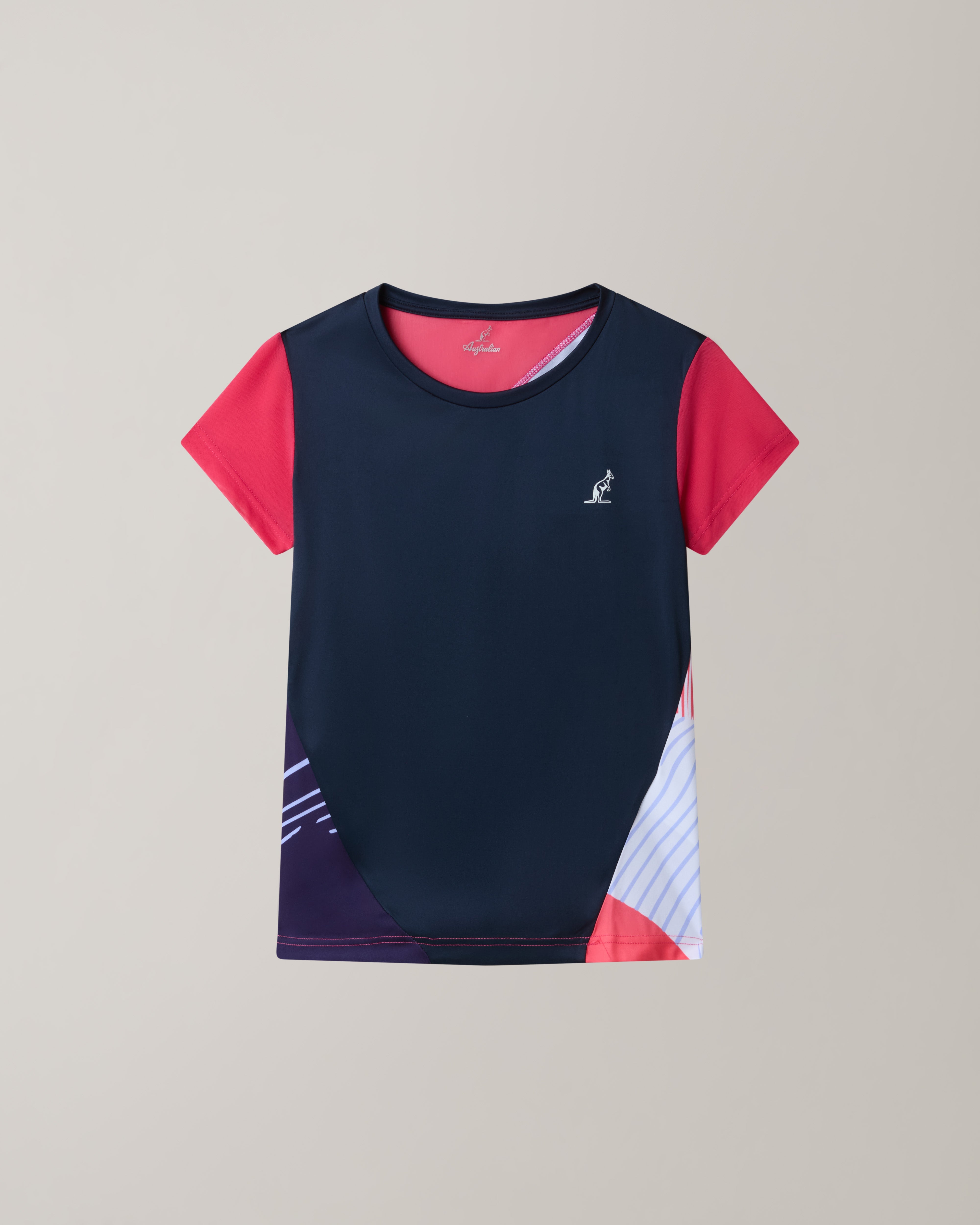 australian-absinth-t-shirt-maglia-tecnica-ace-elastica-blu-made-in-italy image 1