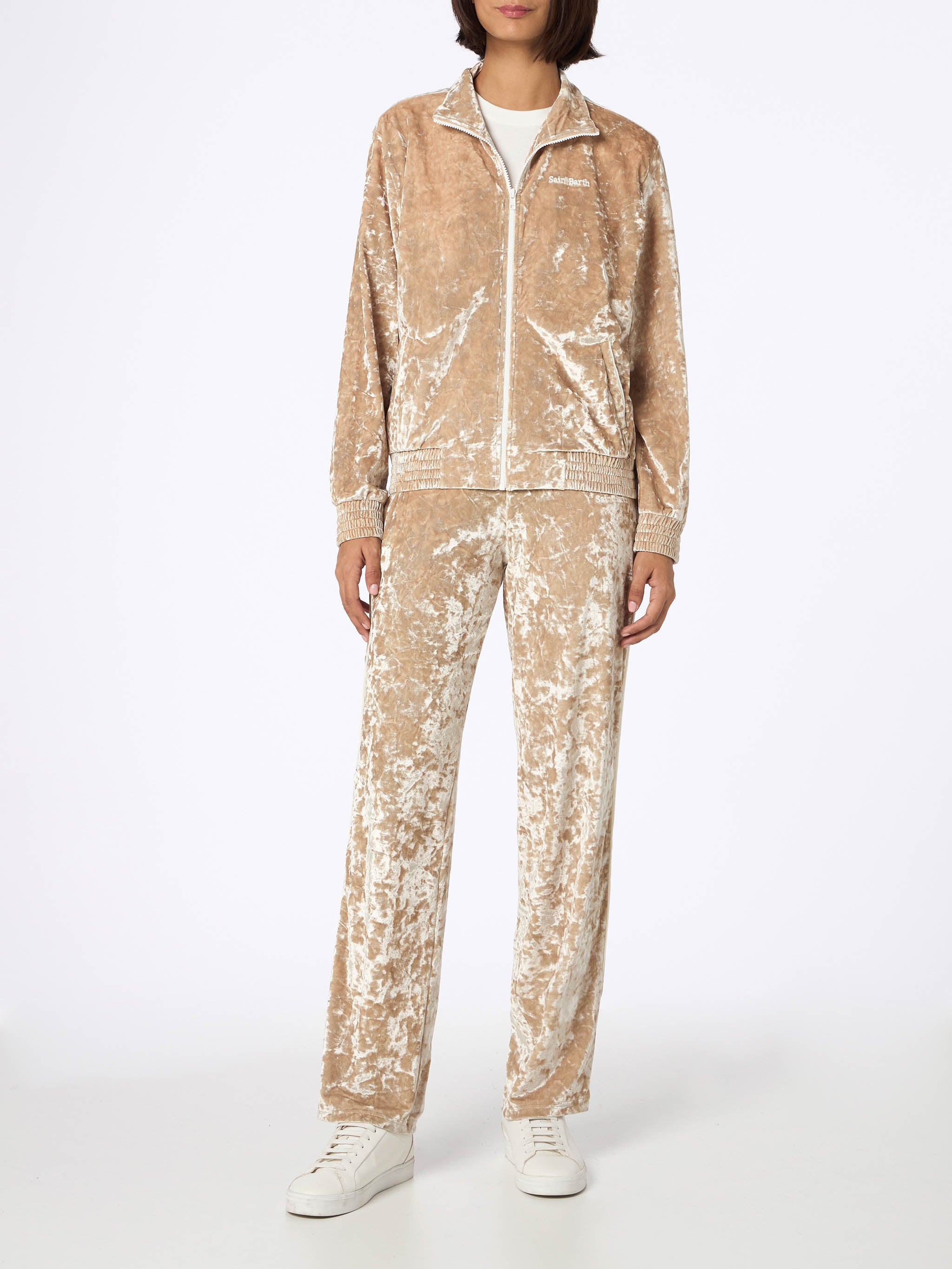 mc2-saint-barth-miriam-felpa-donna-ciniglia-beige image 3