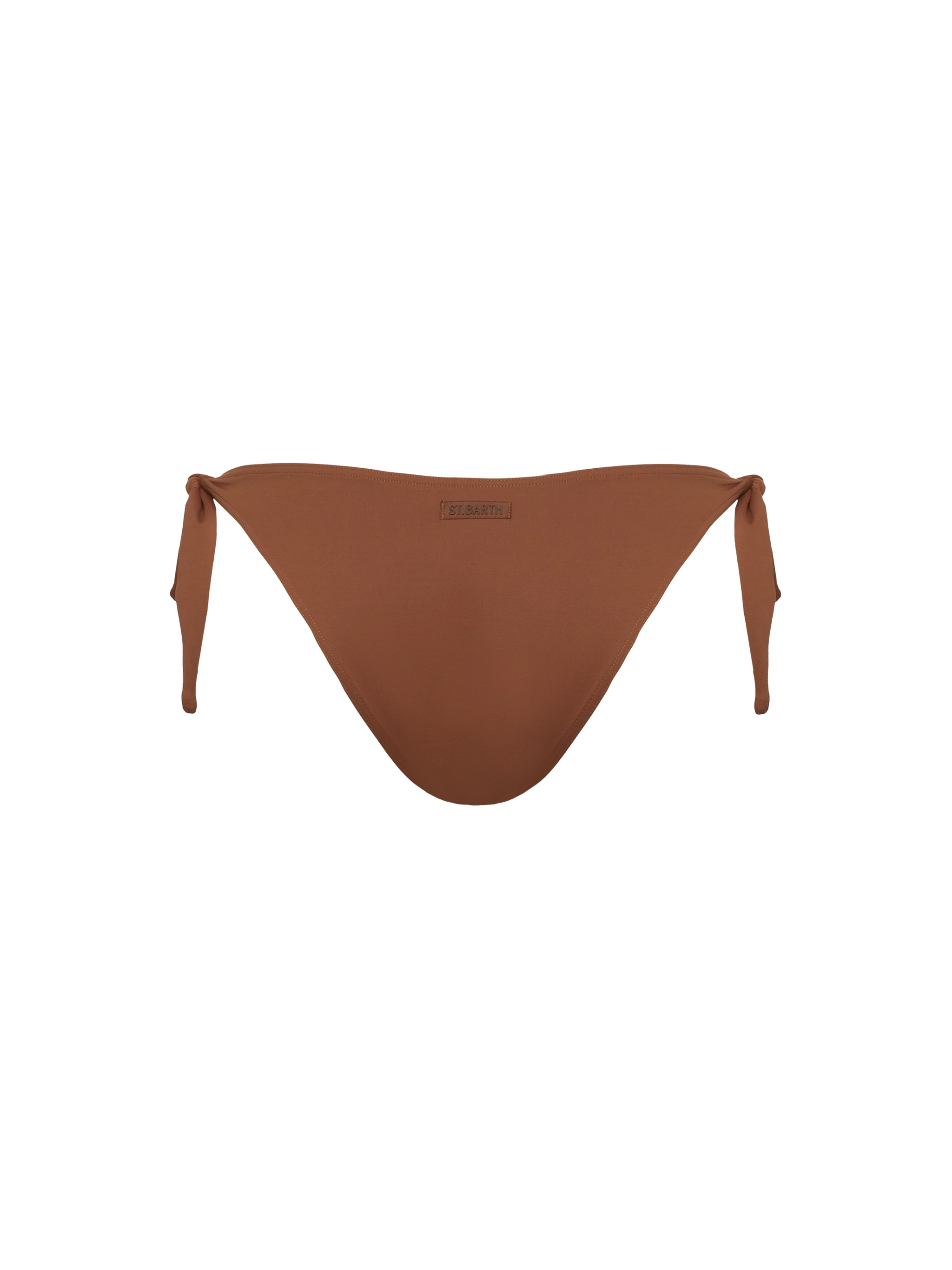 mc2-saint-barth-yali-slip-mare-classico-donna-marrone-tinta-unita image 3