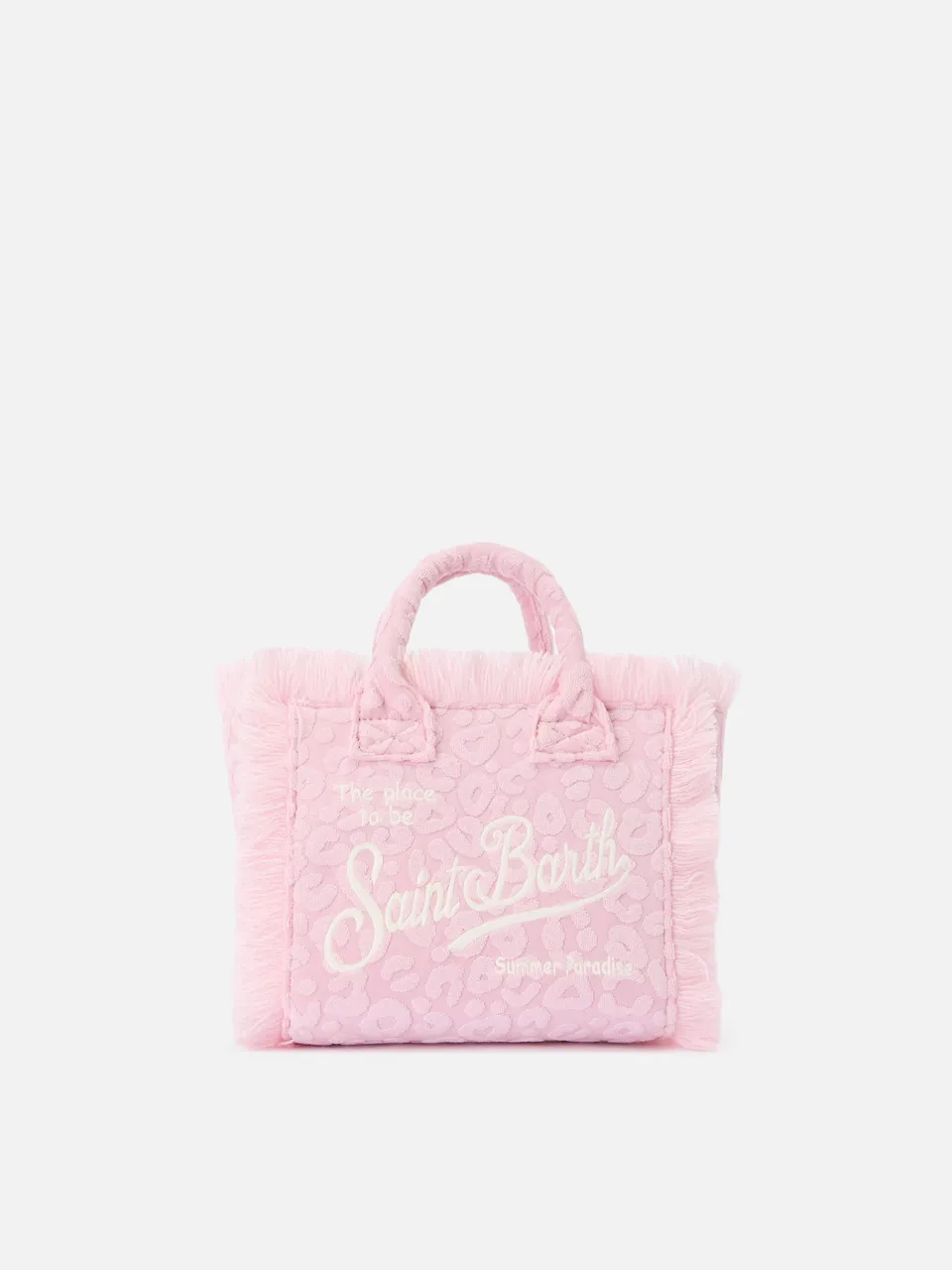 mc2-saint-barth-vanity-mini-borsa-effetto-spugna-leopardato-rosa image 1