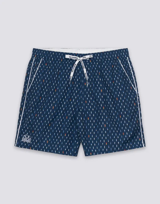 sundek-pervis-m420-costume-uomo-media-lunghezza-stampa-rice-surf-in-repreve image 1