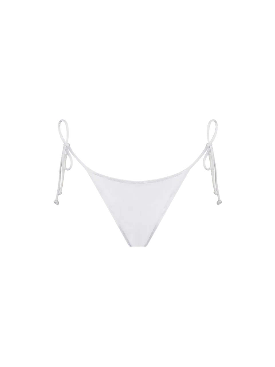 mc2-saint-barth-virgo-slip-mare-donna-bianco-tinta-unita-con-laccetti-laterali image 1