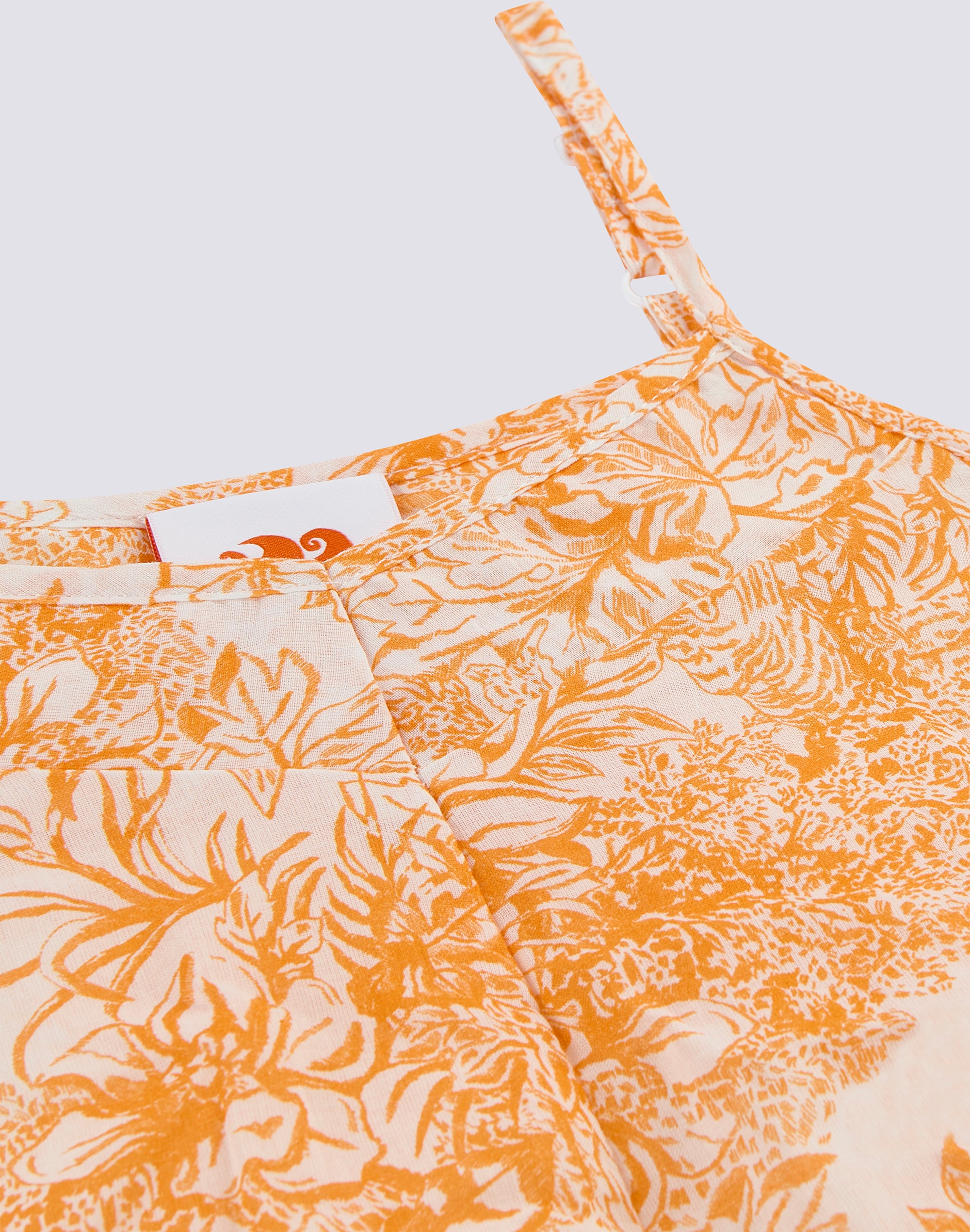 sundek-top-bambina-a-laccini-con-stampa-fleur-de-joie image 3