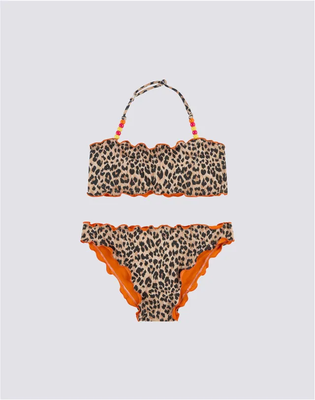 sundek-mini-bikini-bimba-cape-coral-stampa-sweet-leopard-con-perline image 1