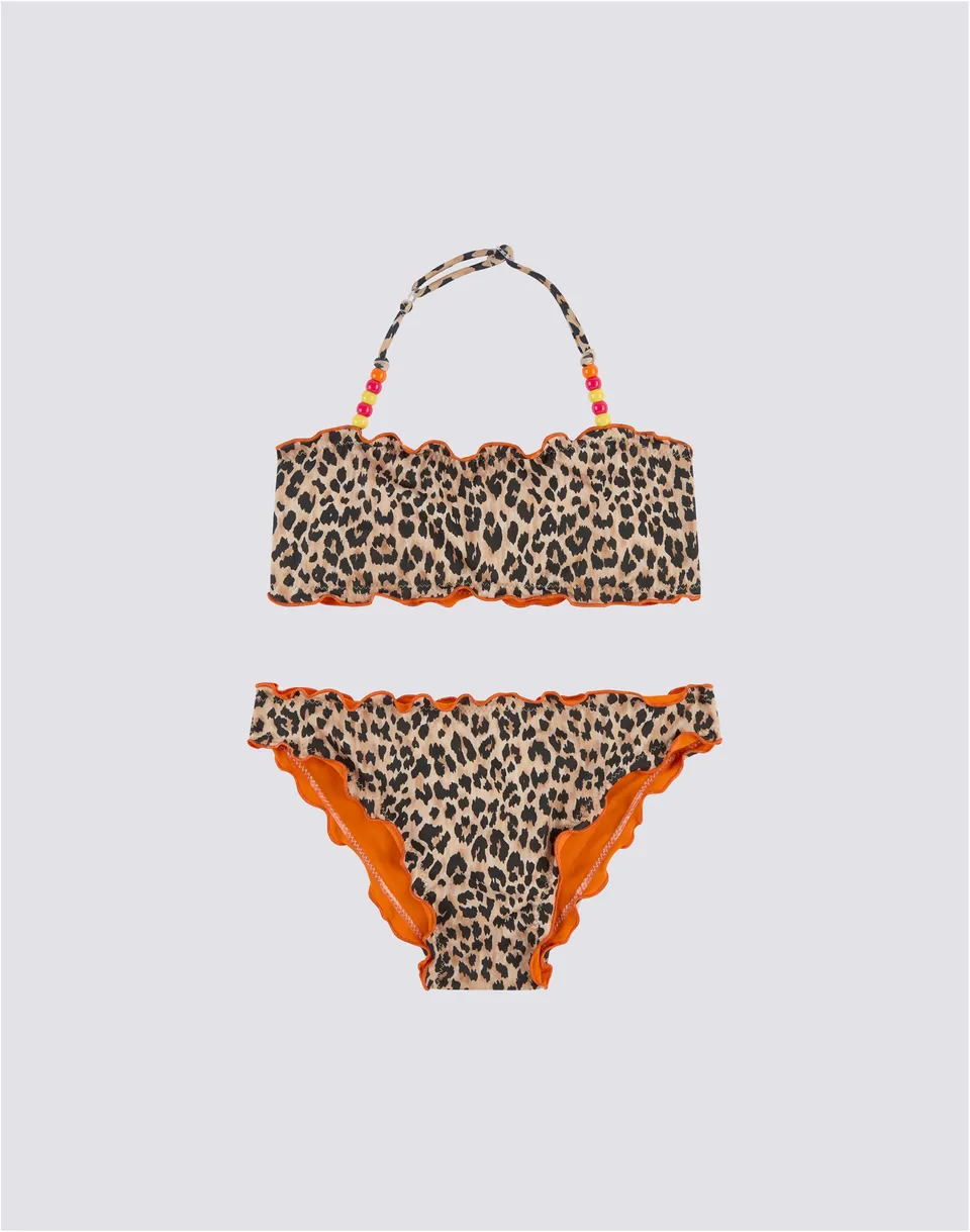 sundek-mini-bikini-bimba-cape-coral-stampa-sweet-leopard-con-perline image 1