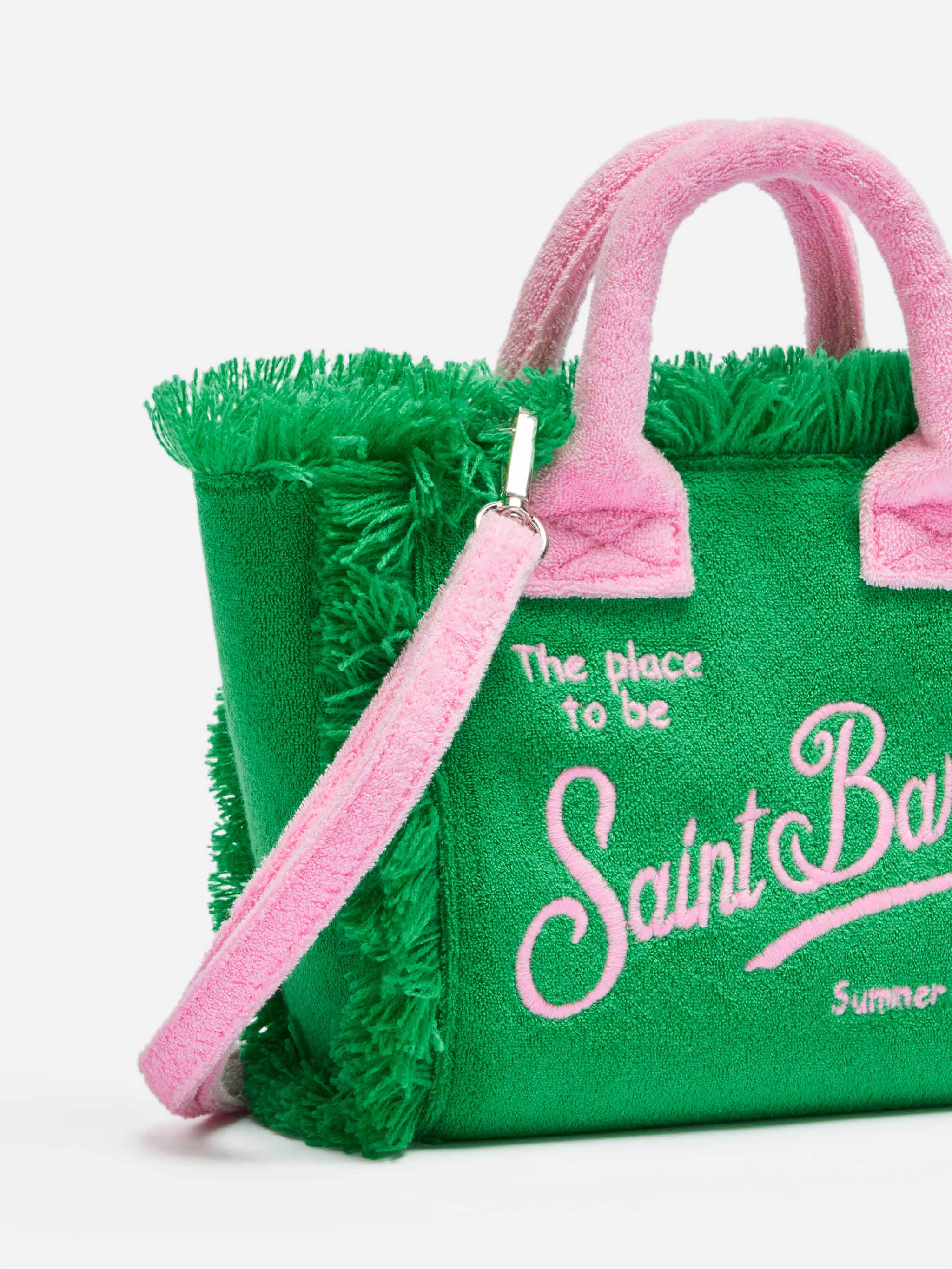 mc2-saint-barth-mini-vanity-sponge-bag-verde-in-spugna-con-tracolla image 3